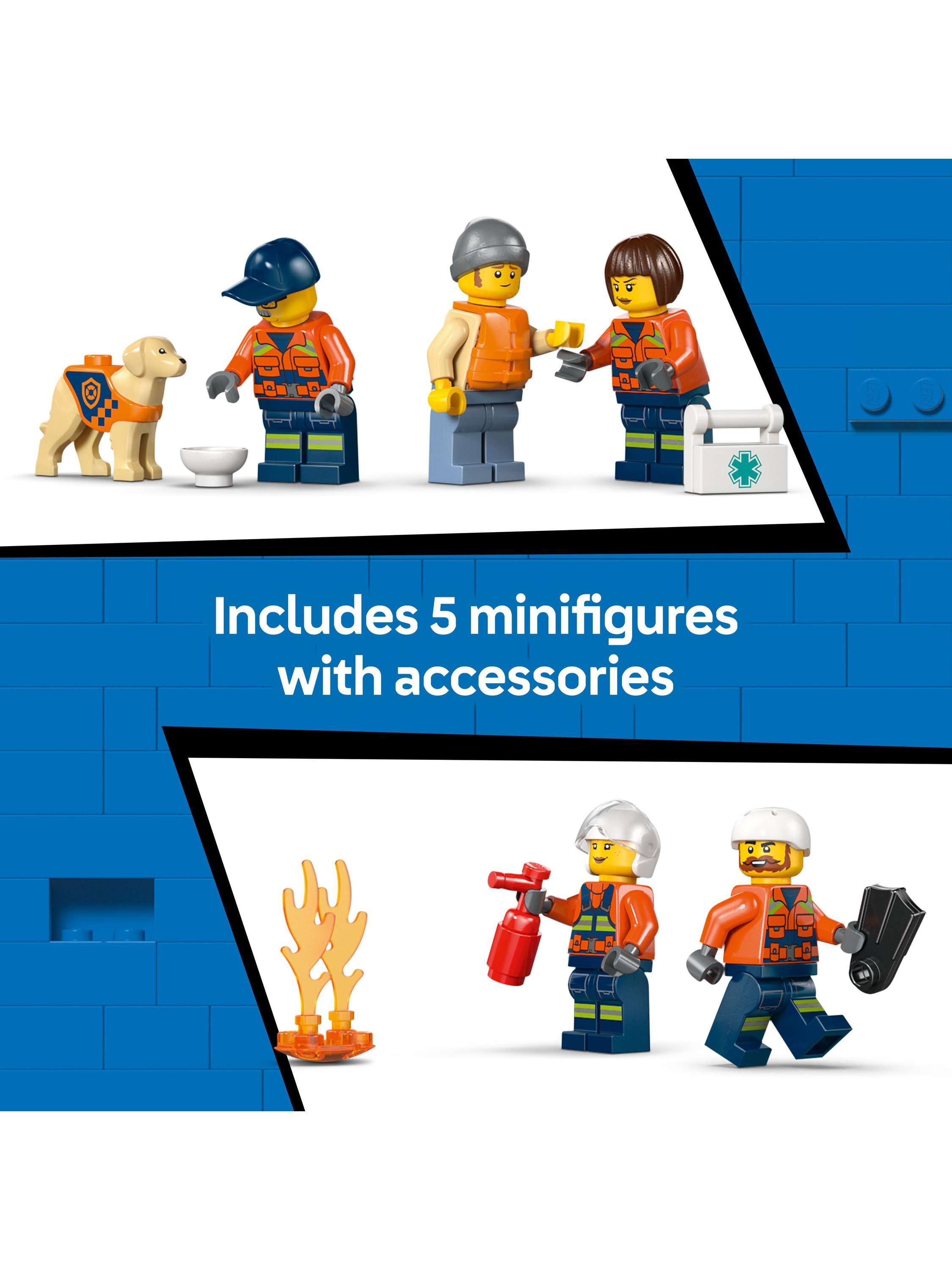 City 60504 Coast Guard Rescue Boat & Helicopter Building Kit