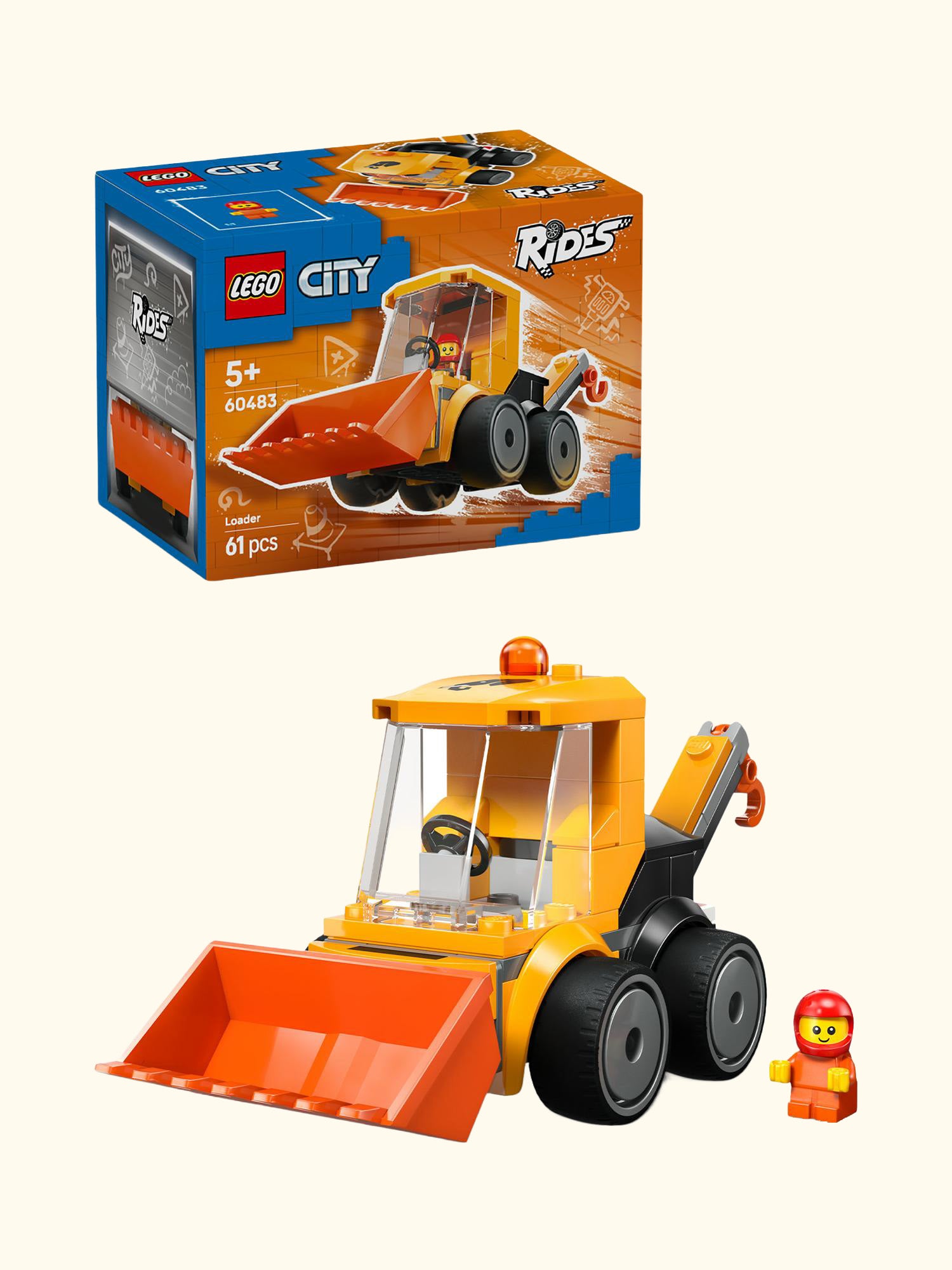 City 60483 Rides Construction Loader Mini Building Kit