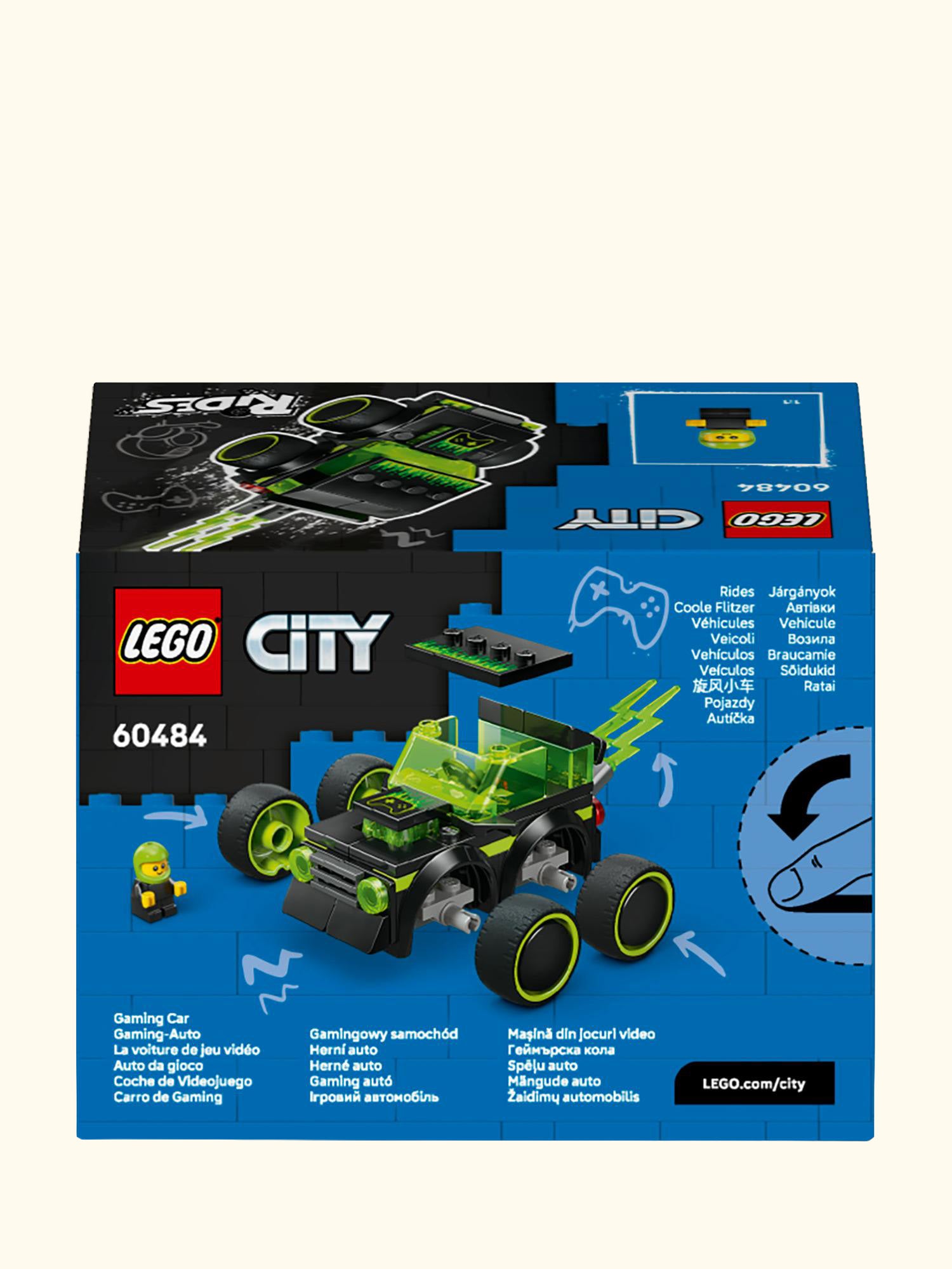 City 60484 Rides Gaming Car Model Car Kit