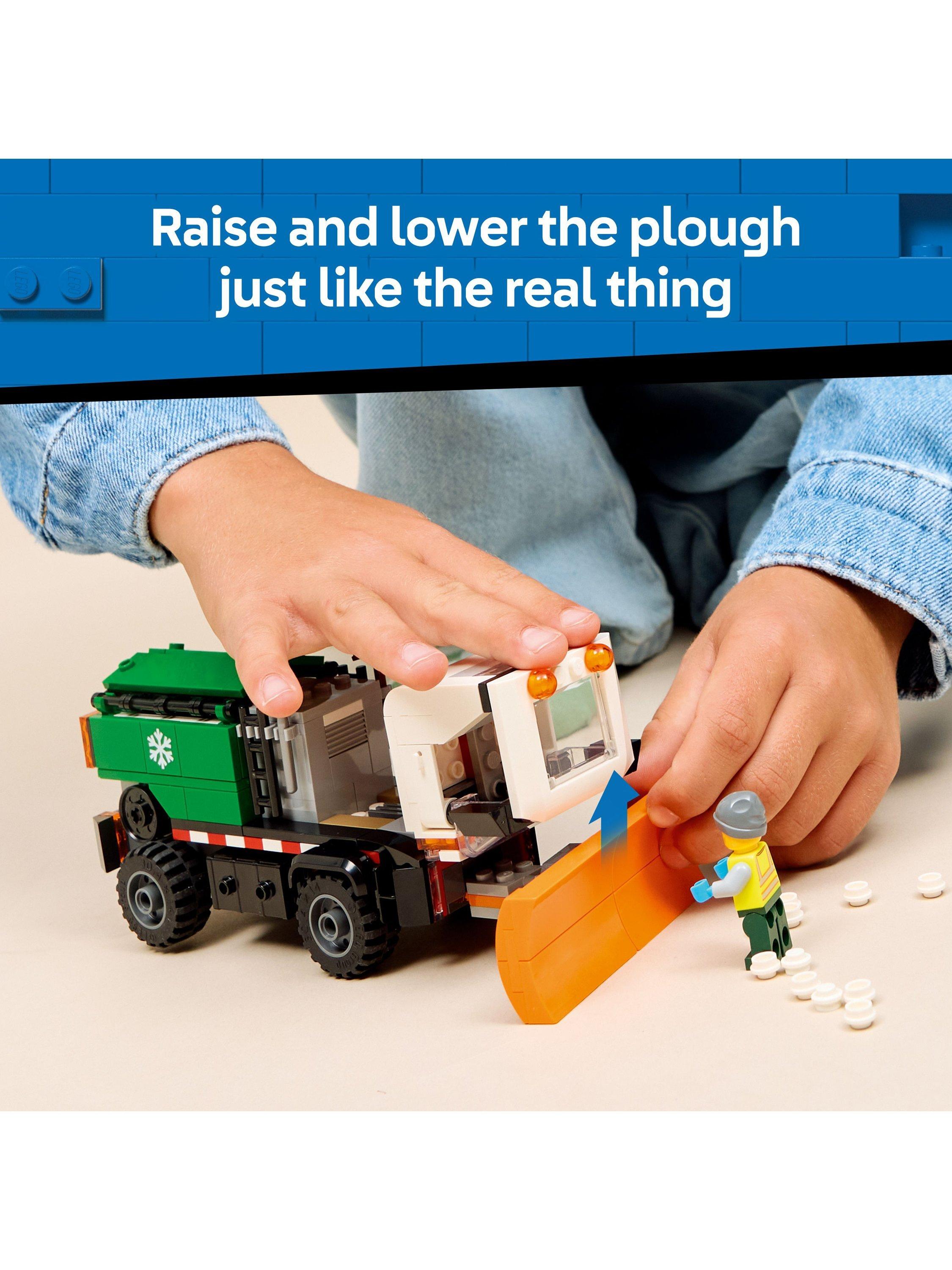 City 60490 Snowplough Truck Toy Building Set