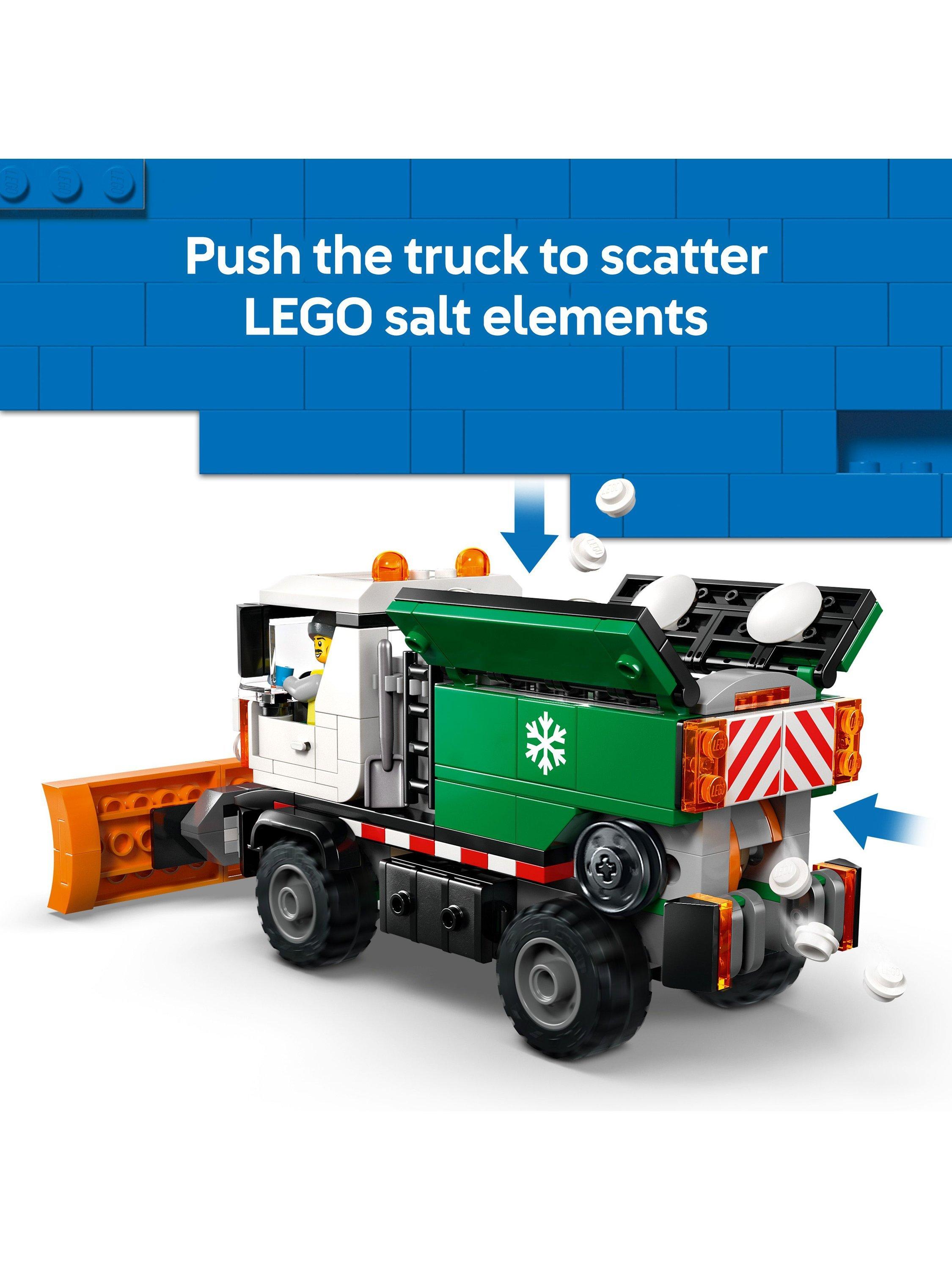 City 60490 Snowplough Truck Toy Building Set
