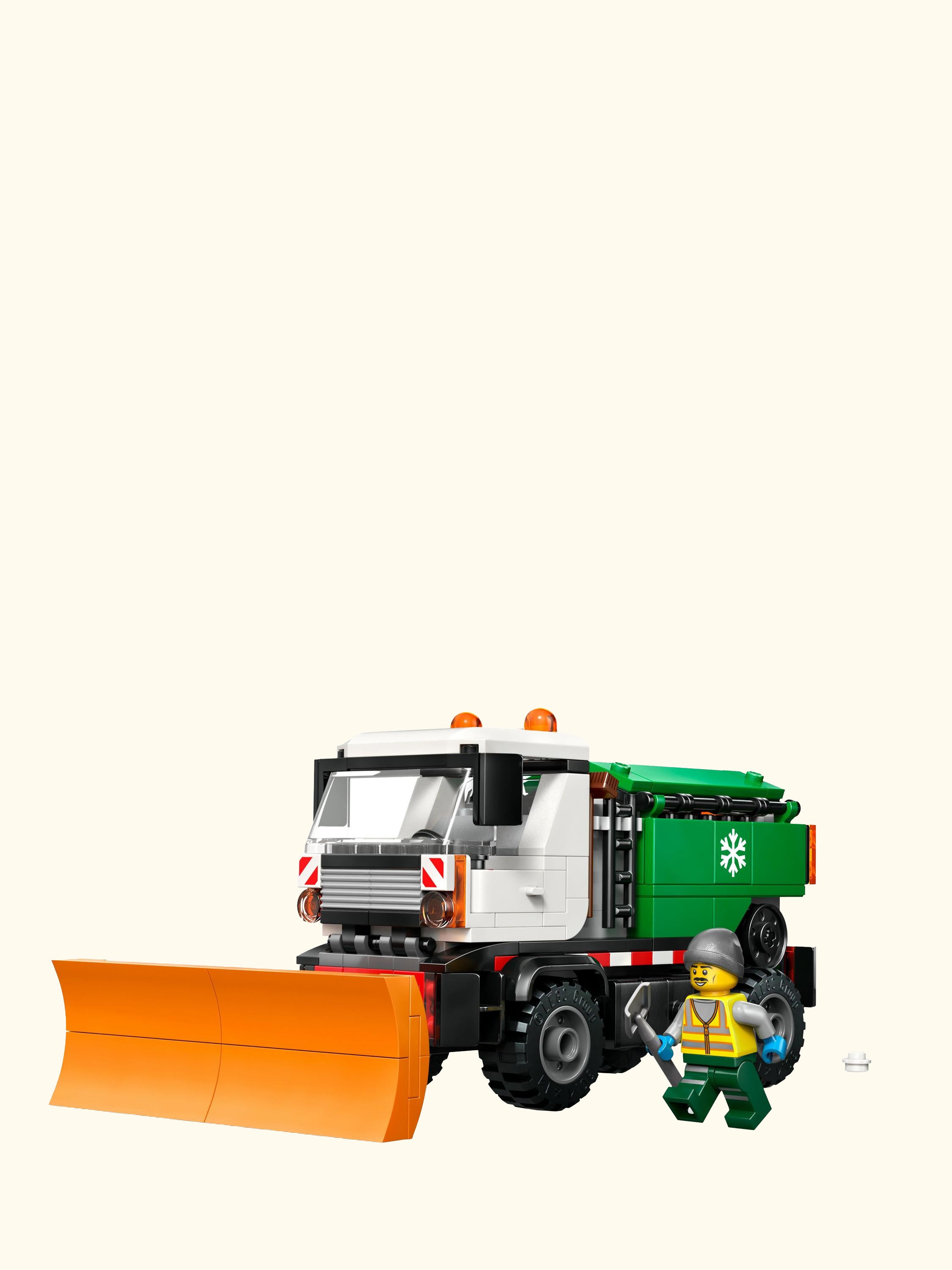City 60490 Snowplough Truck Toy Building Set