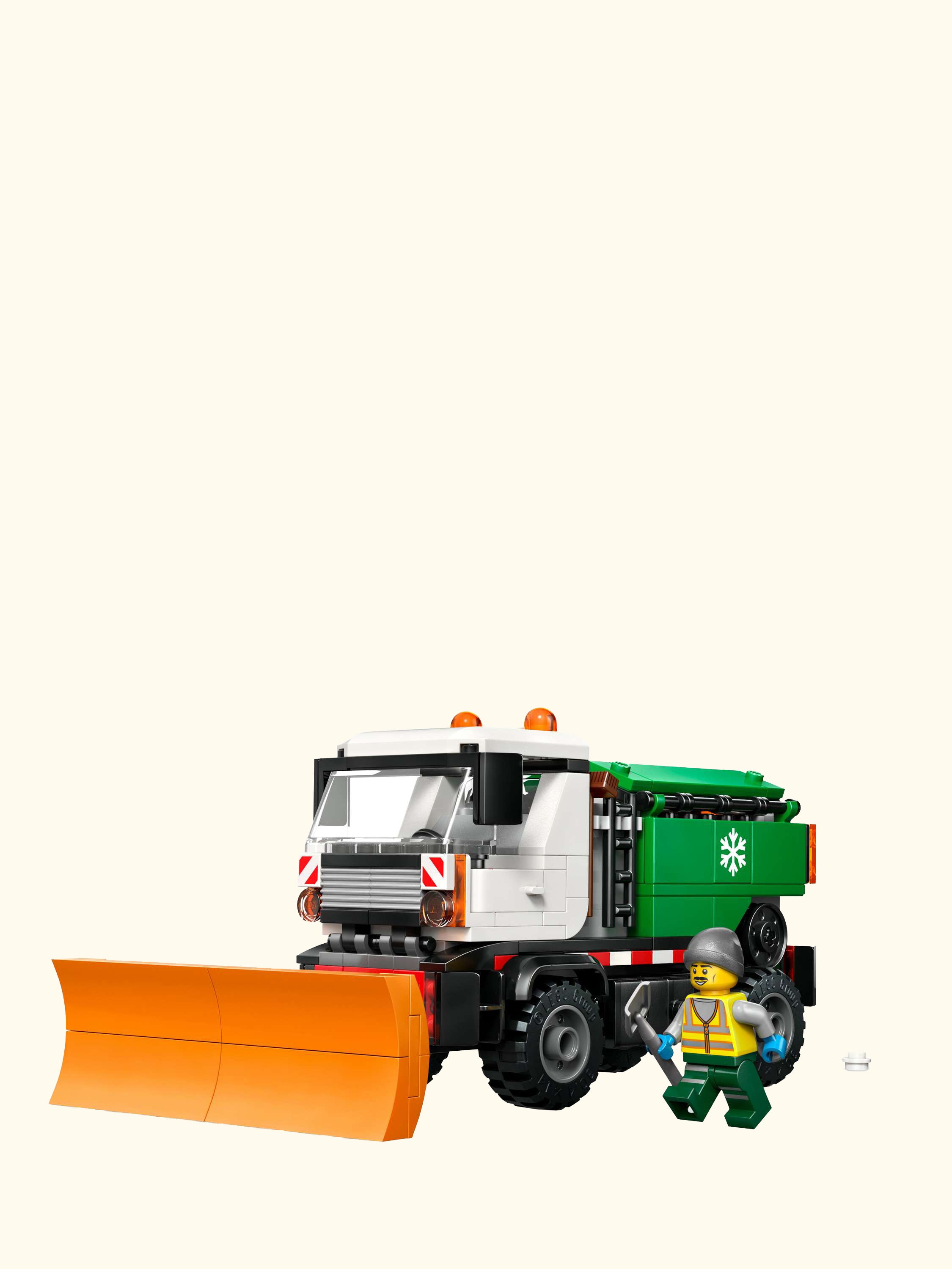 City 60490 Snowplough Truck Toy Building Set
