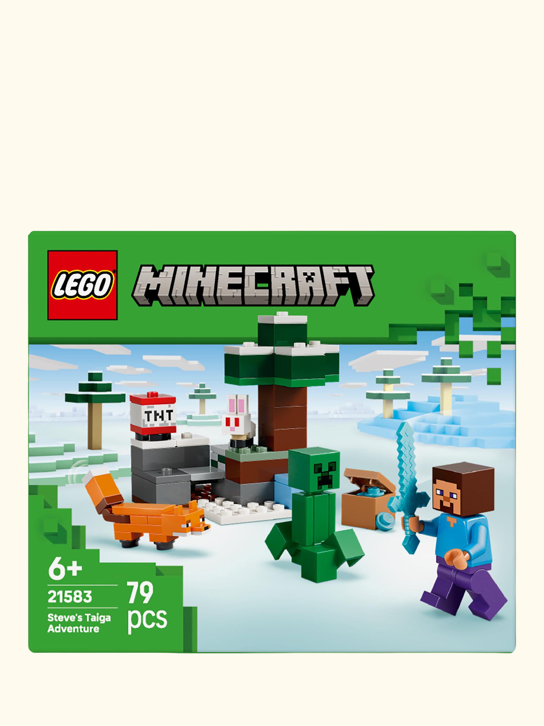 Minecraft 21583 Steve's Taiga Adventure Building Toy