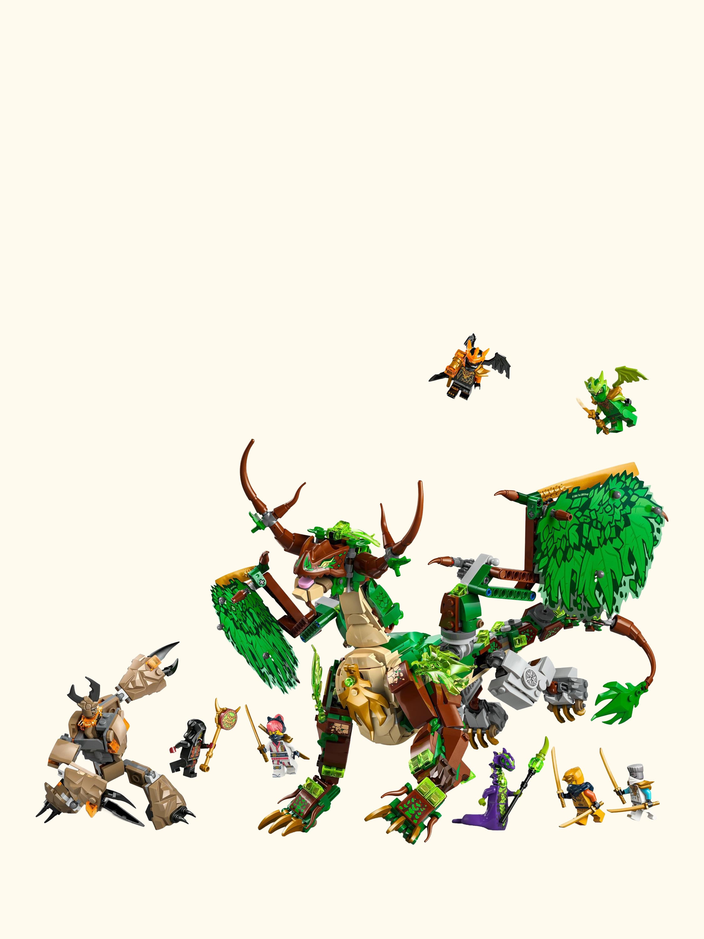 Ninjago 71859 The Dragon of Life Ninja Toy