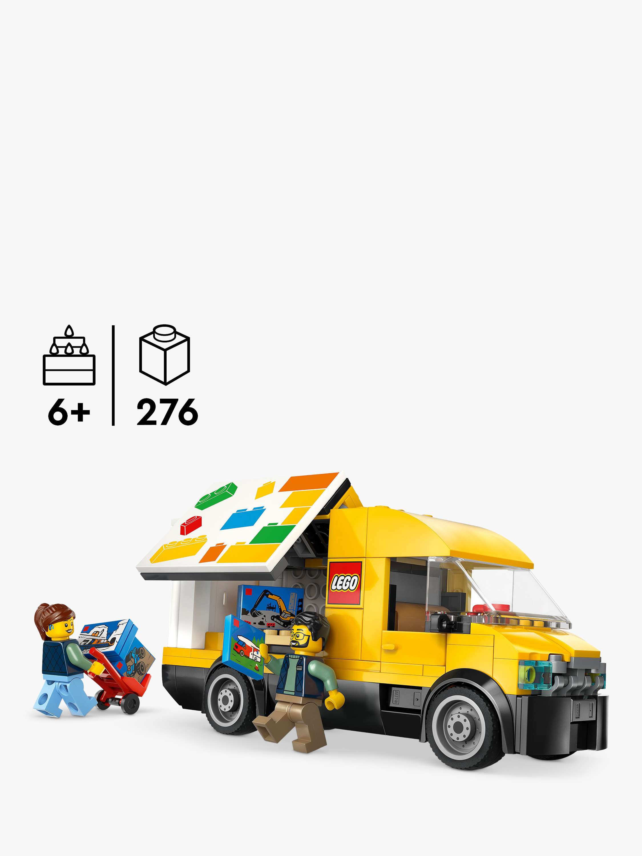 City 60500 The LEGO Van Toy Truck Building Kit