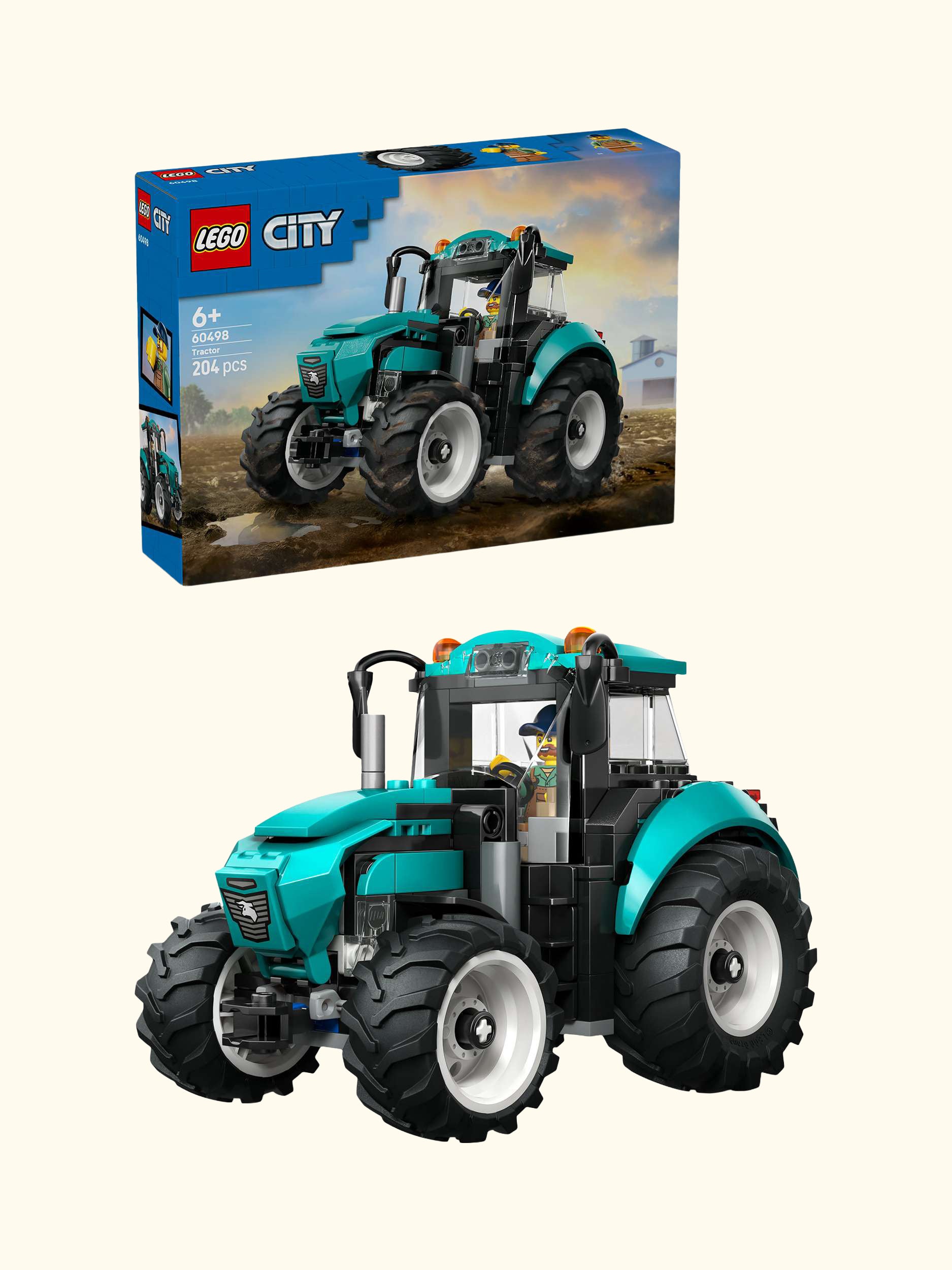 City 60498 Tractor Toy Building Set