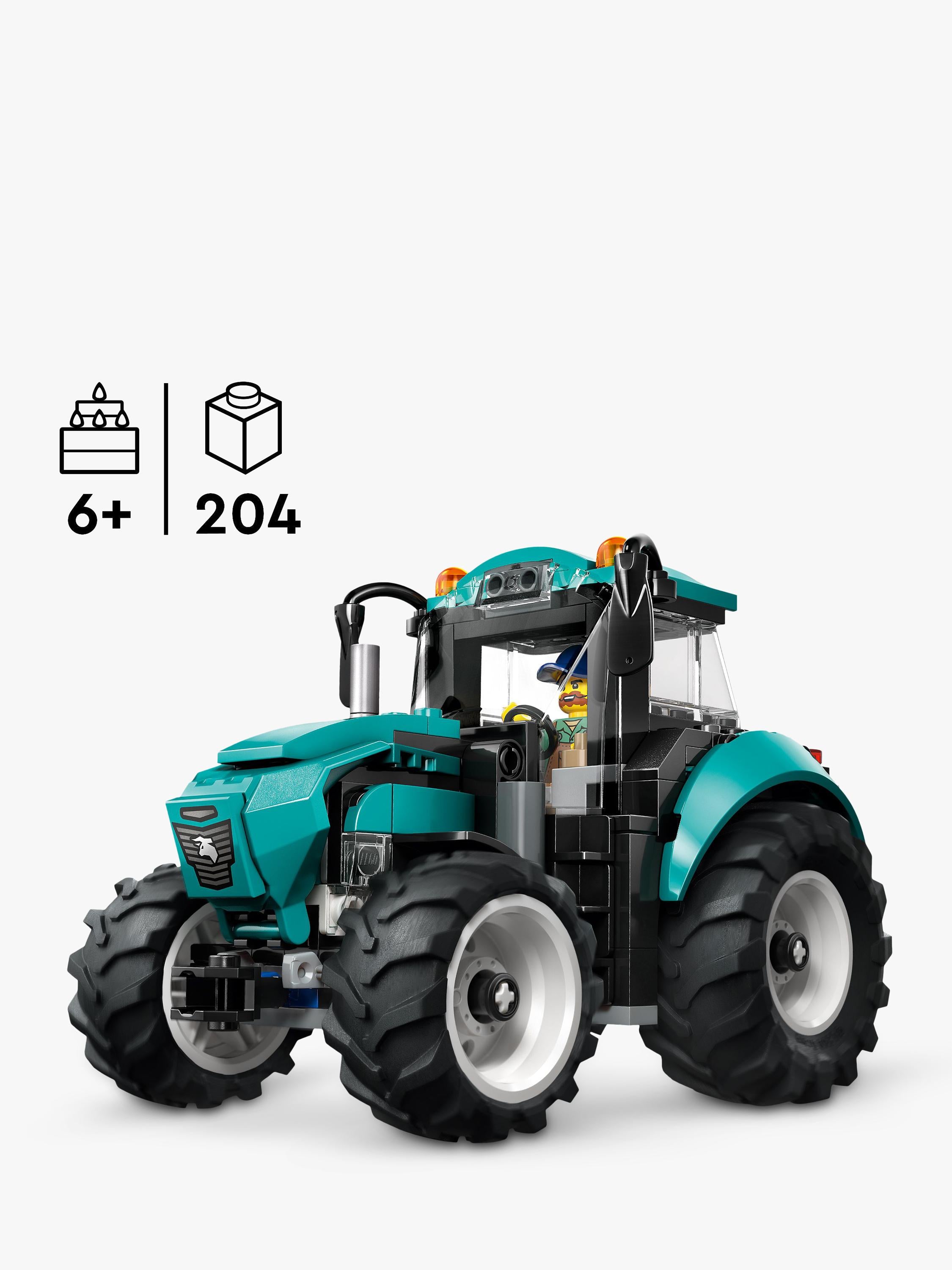 City 60498 Tractor Toy Building Set