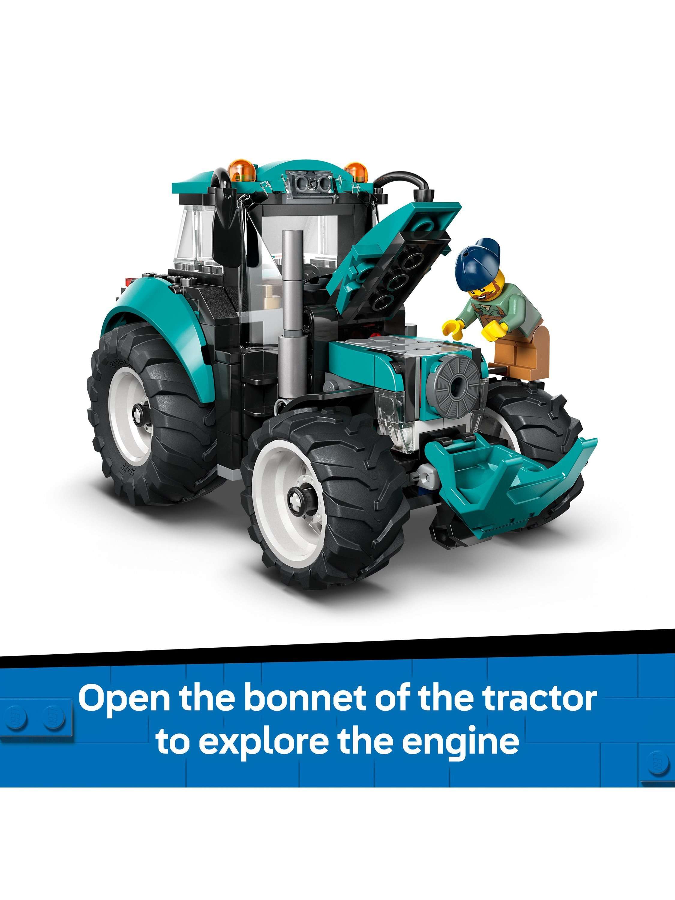City 60498 Tractor Toy Building Set