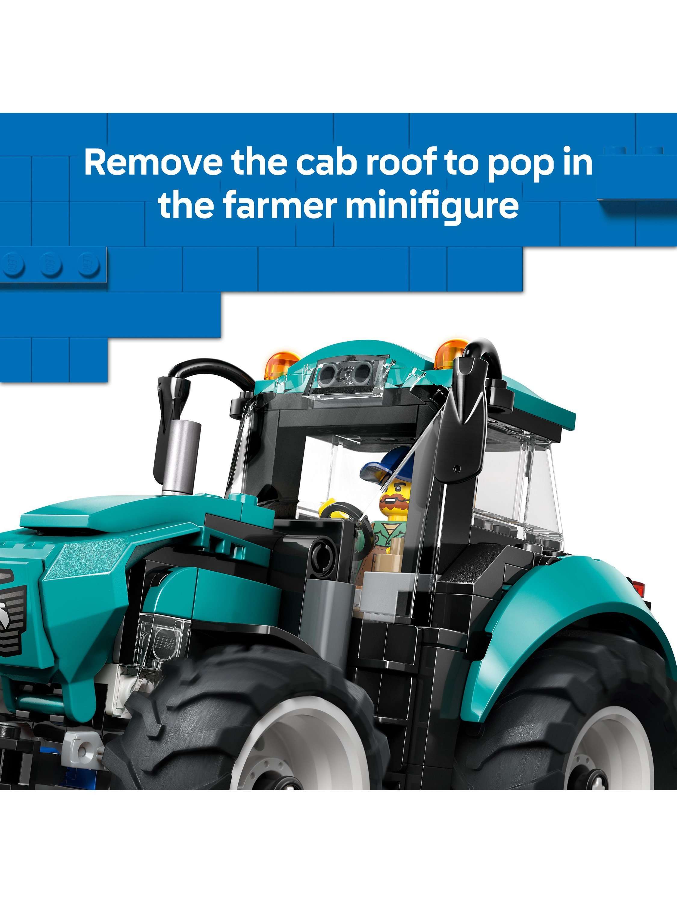 City 60498 Tractor Toy Building Set