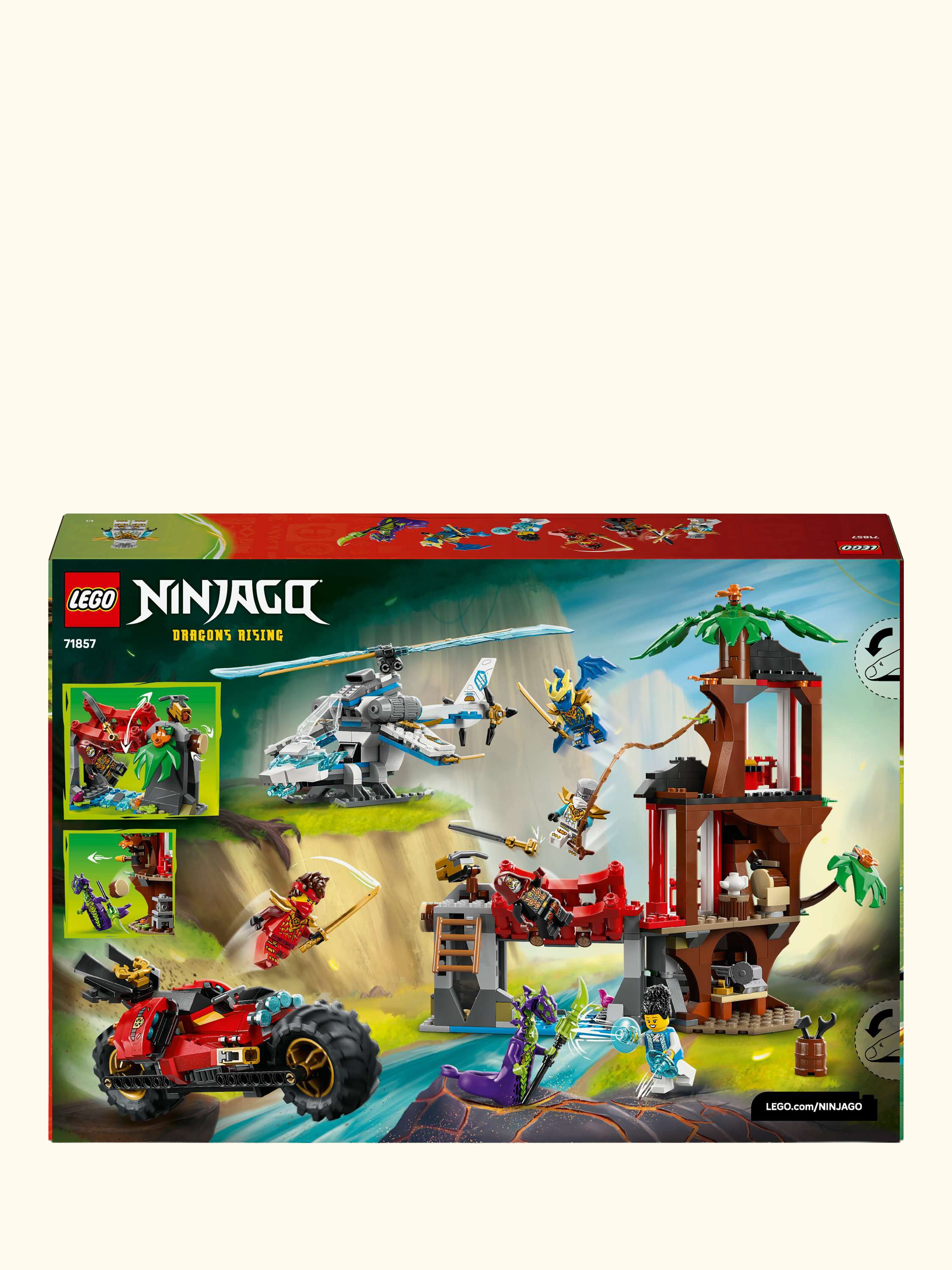 Ninjago 71857 Ninja Vehicle Tree House Battle Building Toy
