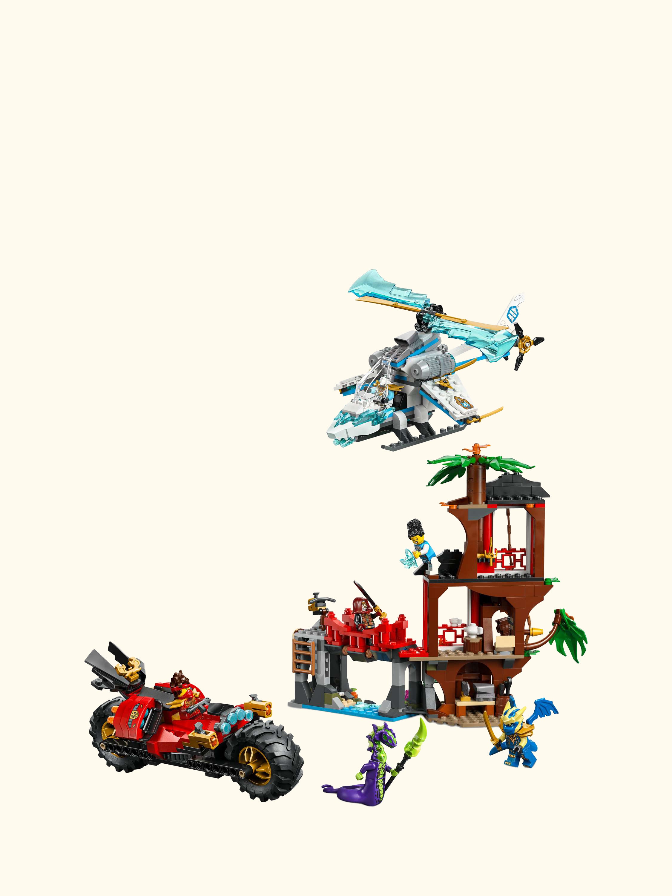 Ninjago 71857 Ninja Vehicle Tree House Battle Building Toy