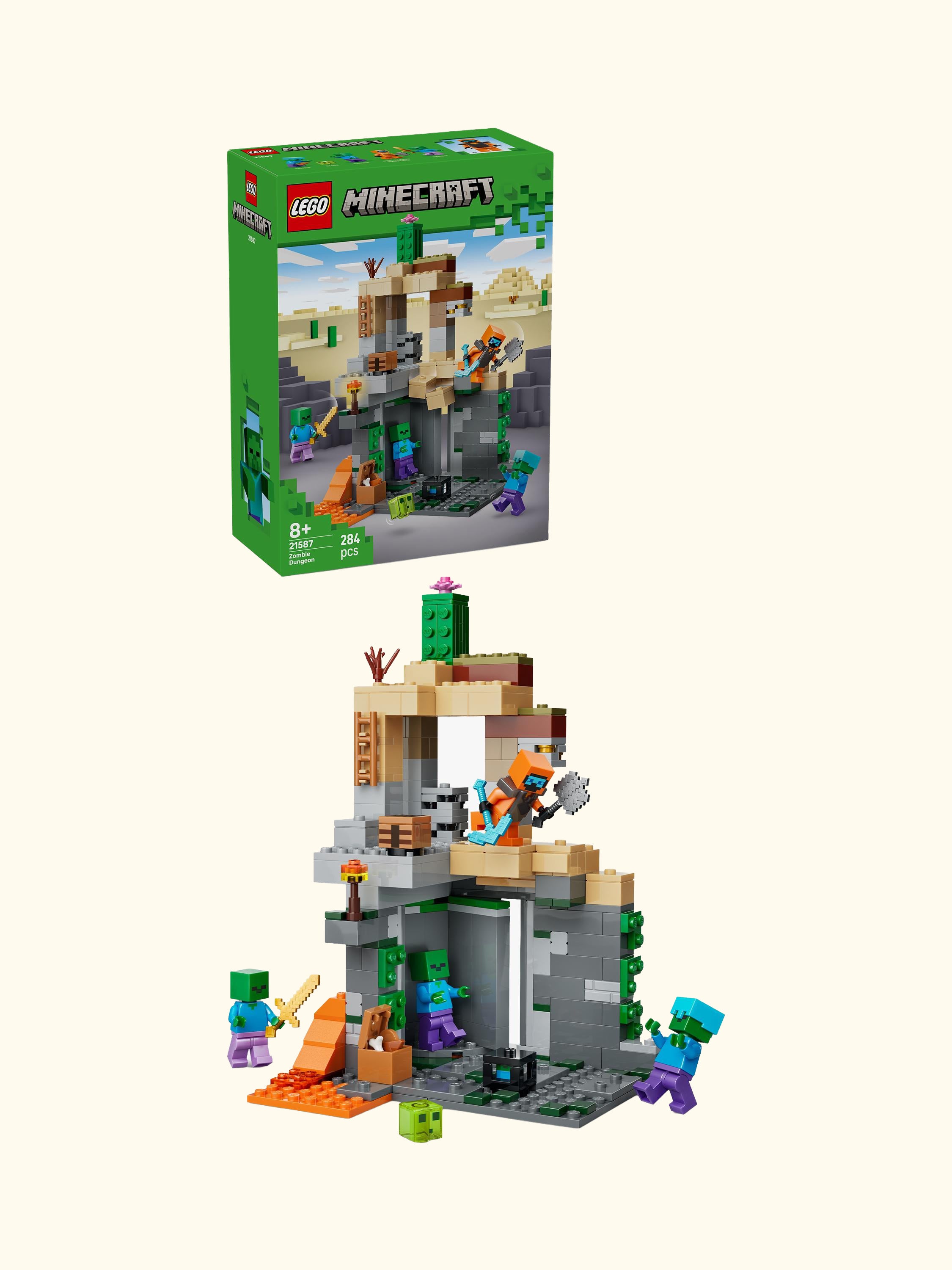 Minecraft 21587 Zombie Dungeon Building Toy