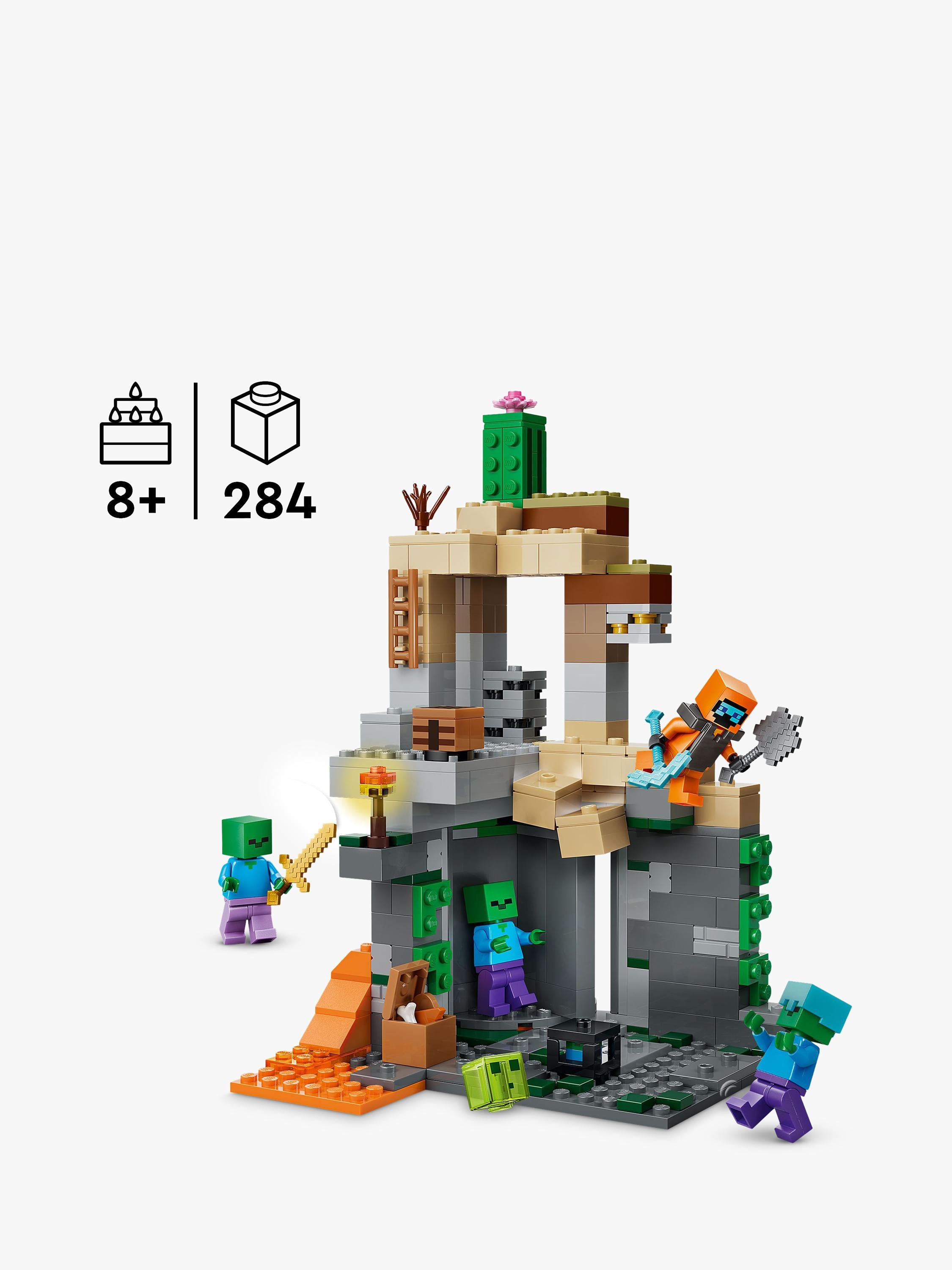 Minecraft 21587 Zombie Dungeon Building Toy
