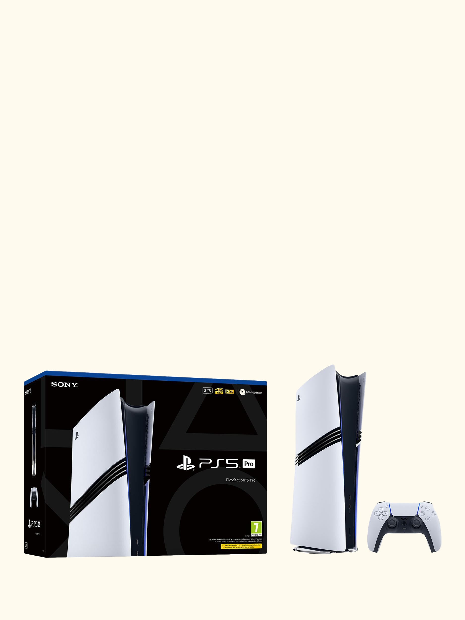 PlayStation 5 Pro Console with DualSense Controller