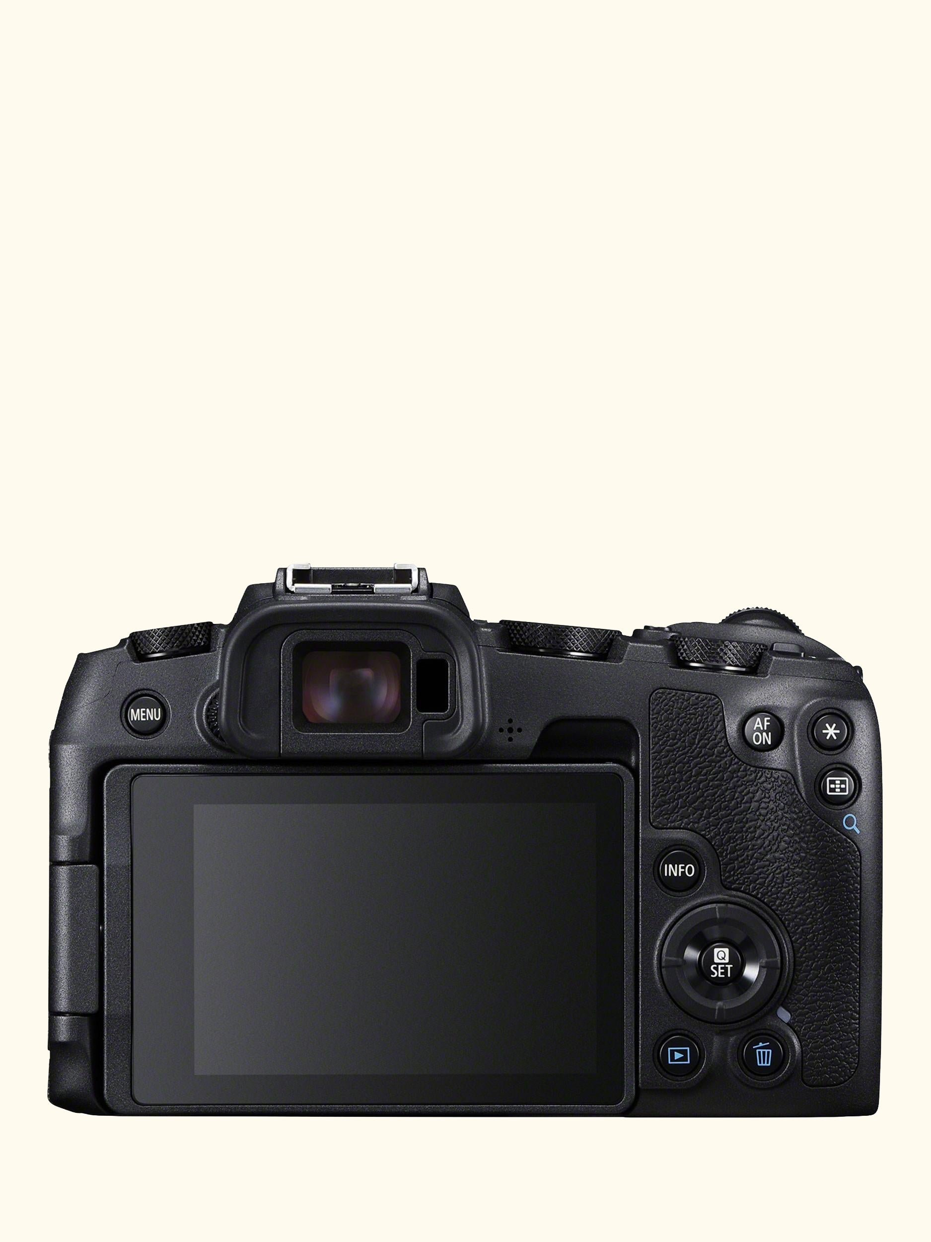 EOS RP Compact System Camera with RF 24-105mm IS STM Lens, 4K Ultra HD, 26.2MP, Wi-Fi, Bluetooth, OLED EVF, 3" Vari-Angle Touch Screen, Black