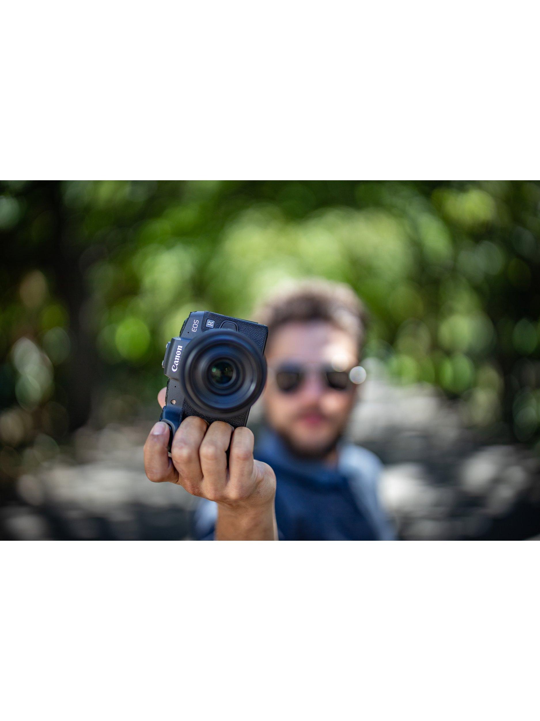 EOS RP Compact System Camera with RF 24-105mm IS STM Lens, 4K Ultra HD, 26.2MP, Wi-Fi, Bluetooth, OLED EVF, 3" Vari-Angle Touch Screen, Black