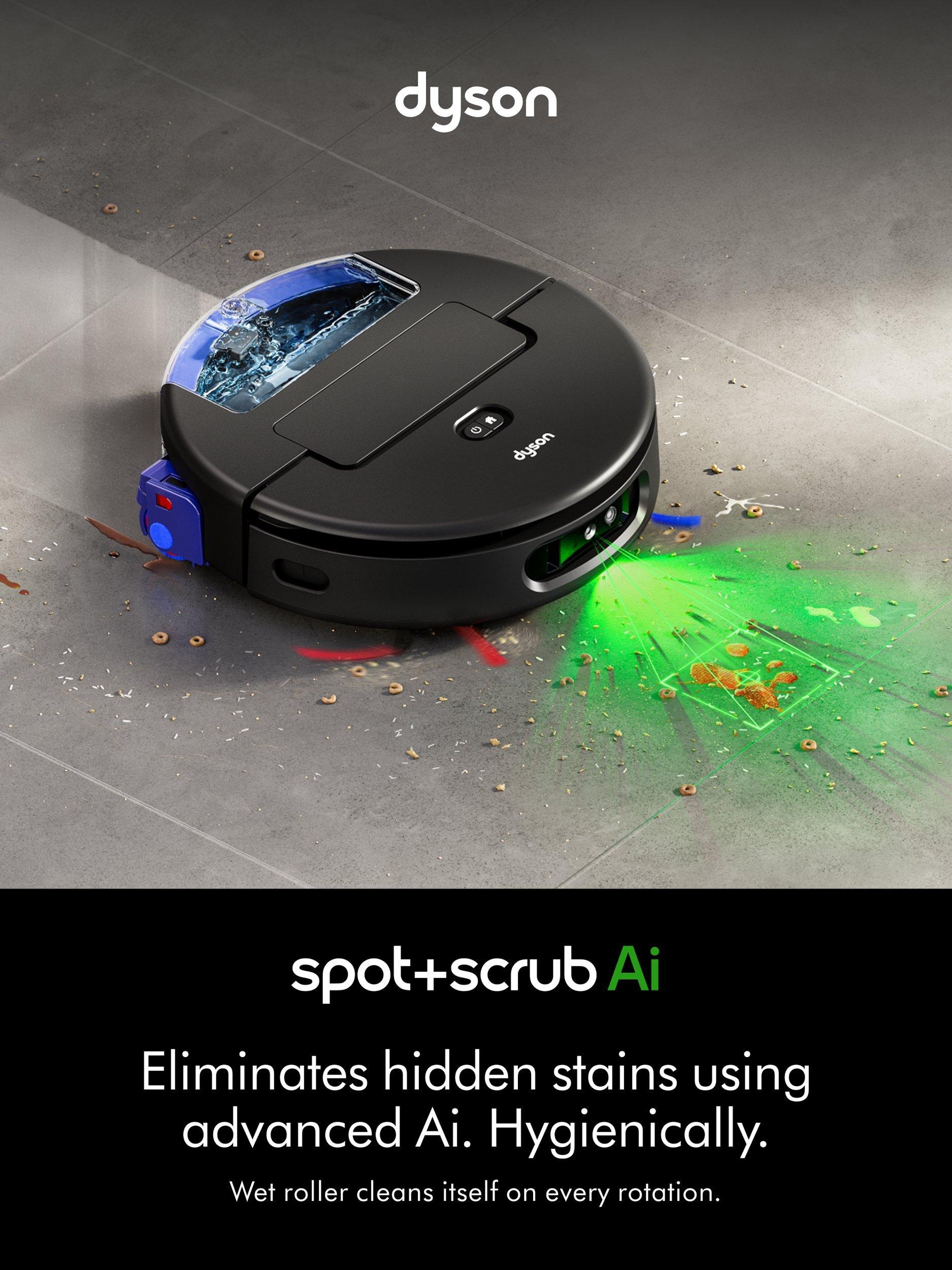 Spot+Scrub AI Robot Vacuum Cleaner, Black