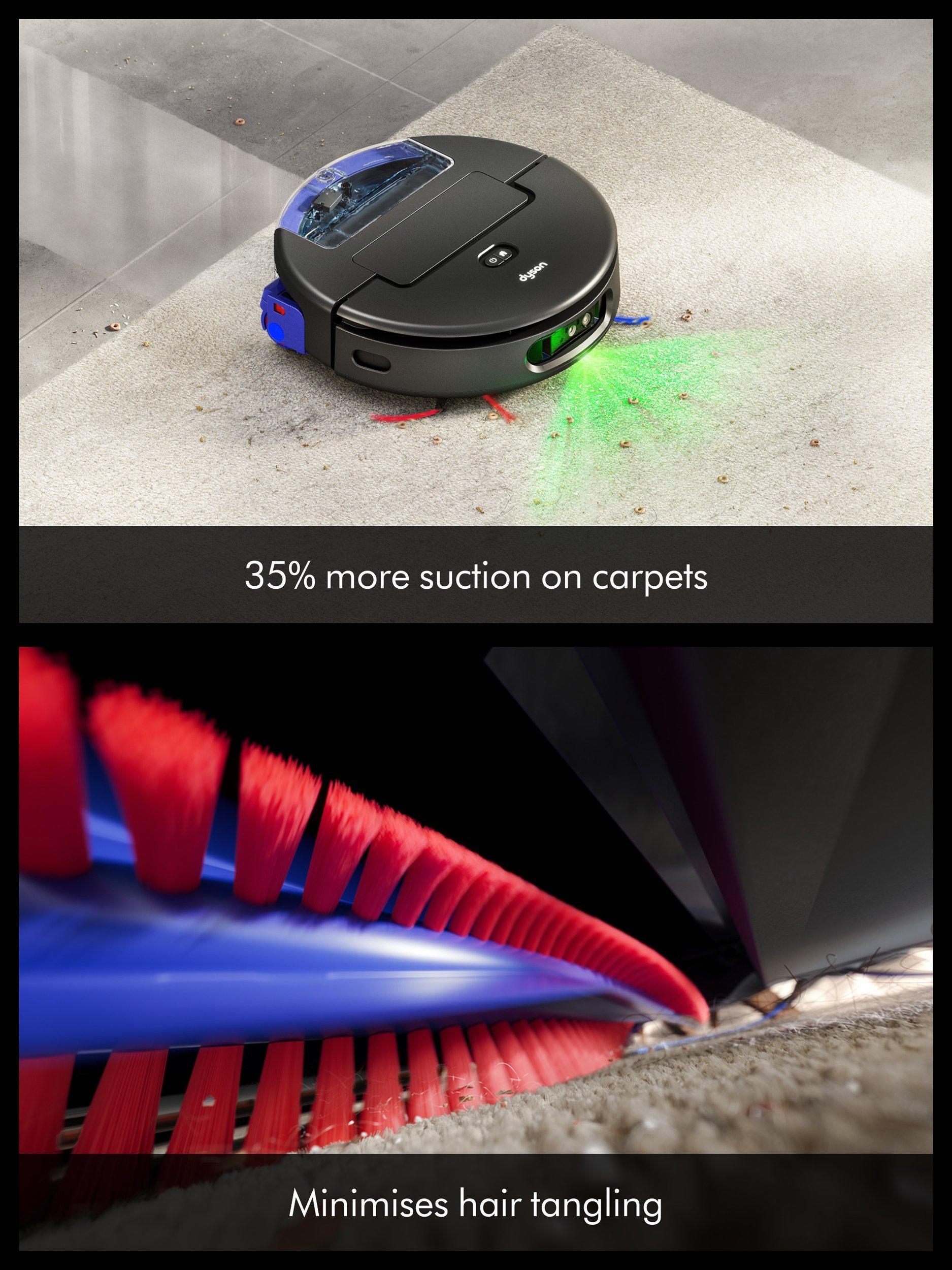 Spot+Scrub AI Robot Vacuum Cleaner, Black