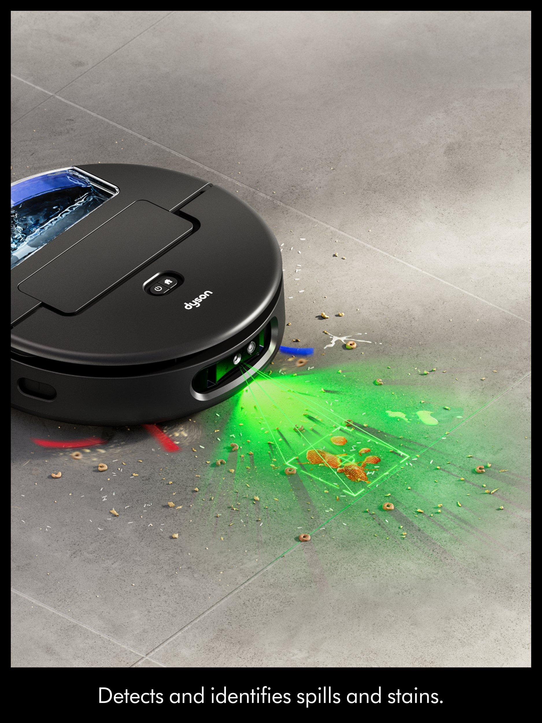 Spot+Scrub AI Robot Vacuum Cleaner, Black