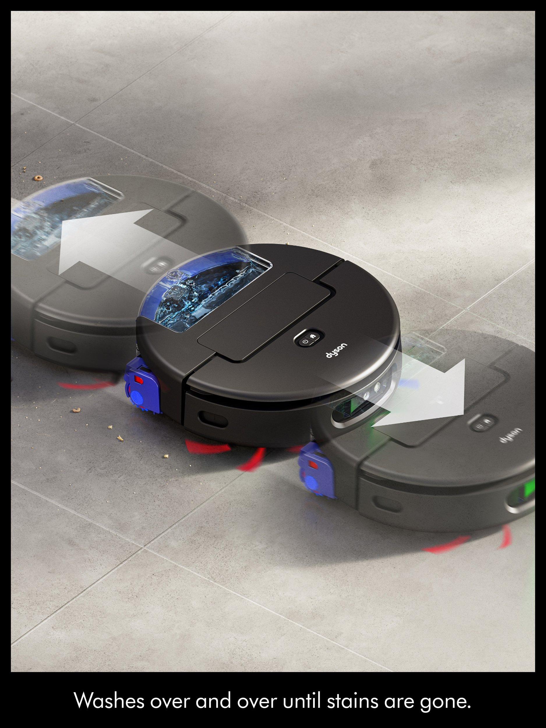 Spot+Scrub AI Robot Vacuum Cleaner, Black