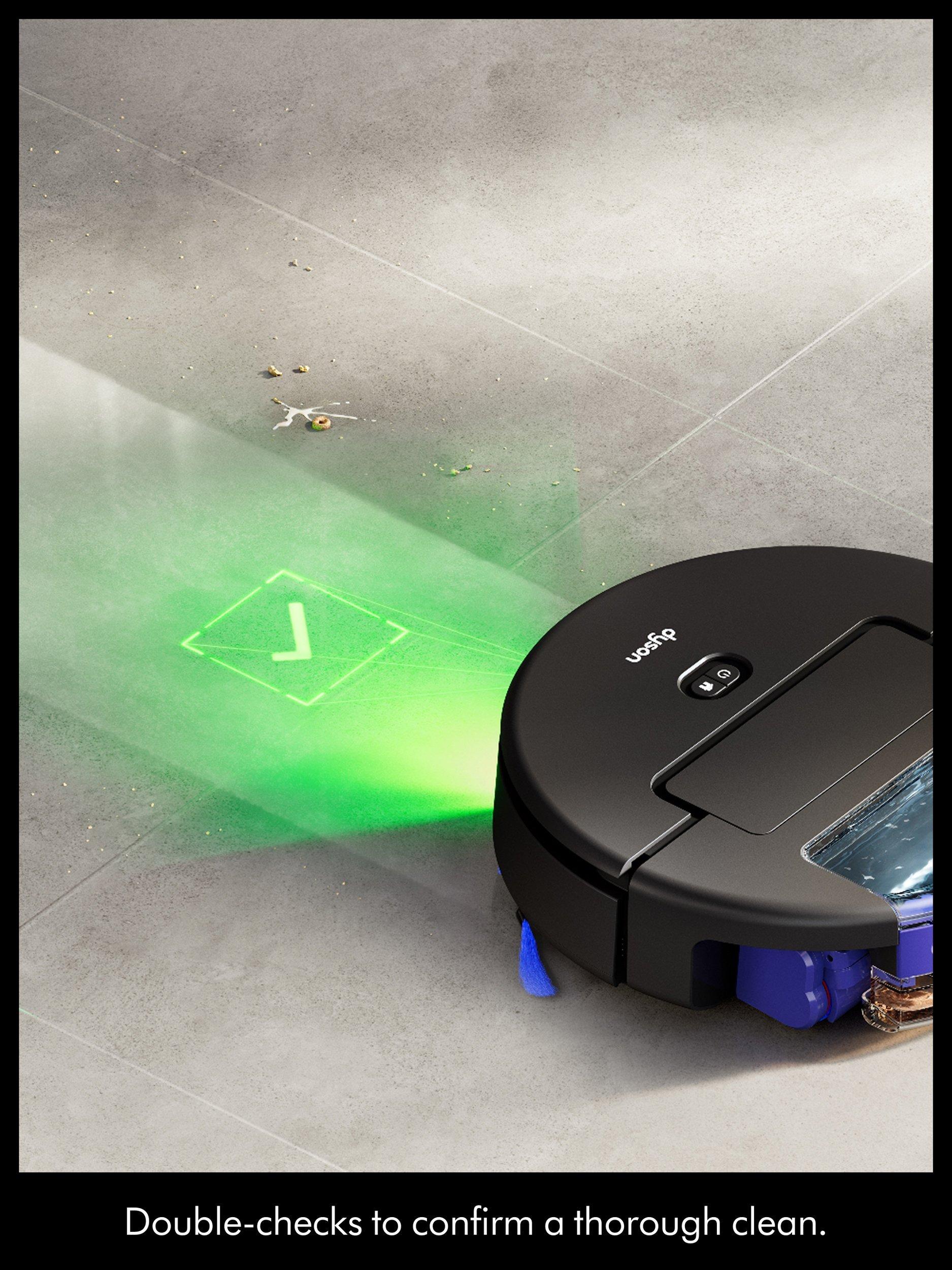 Spot+Scrub AI Robot Vacuum Cleaner, Black