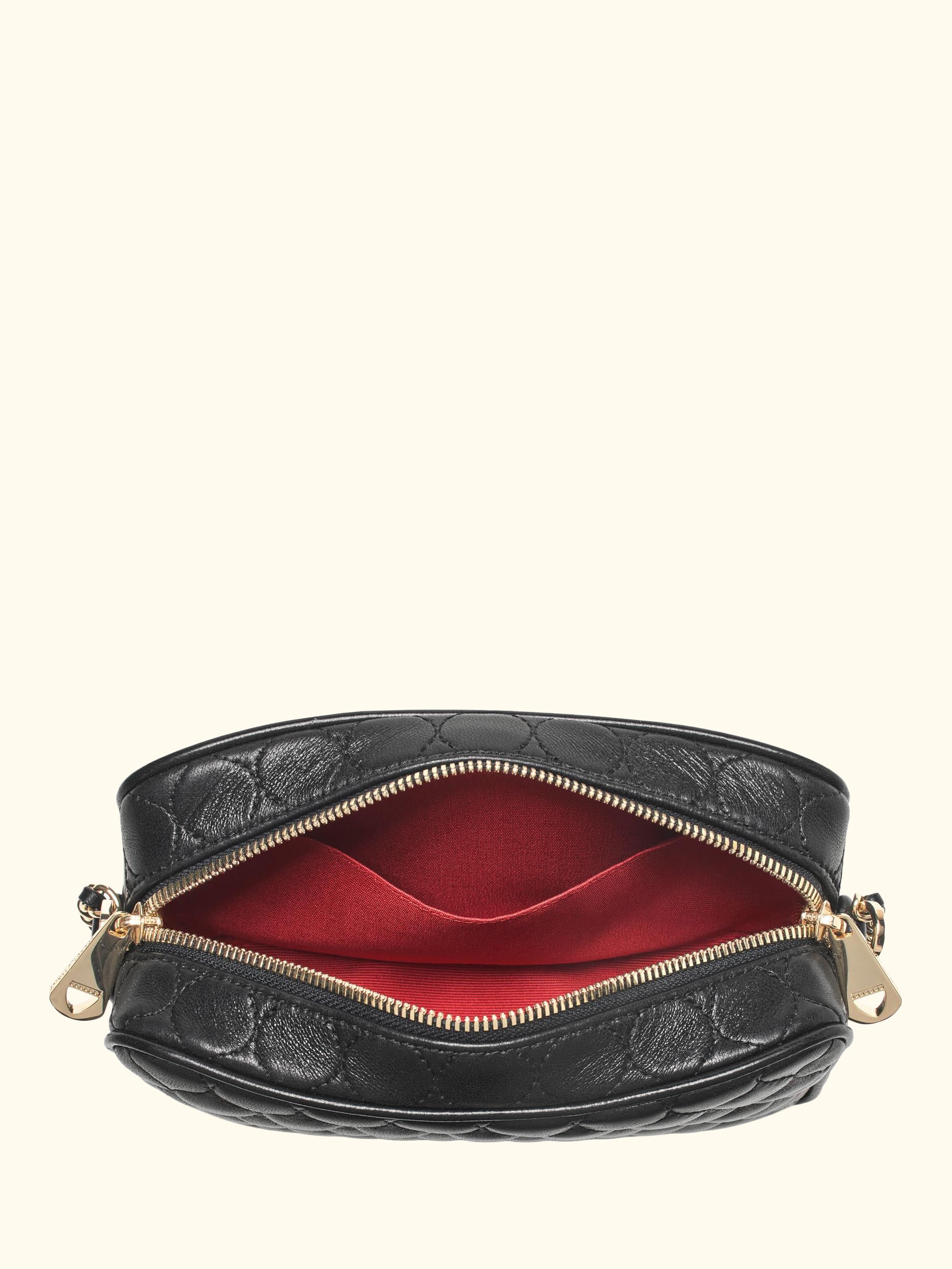 Alice Leather Crossbody Camera Bag