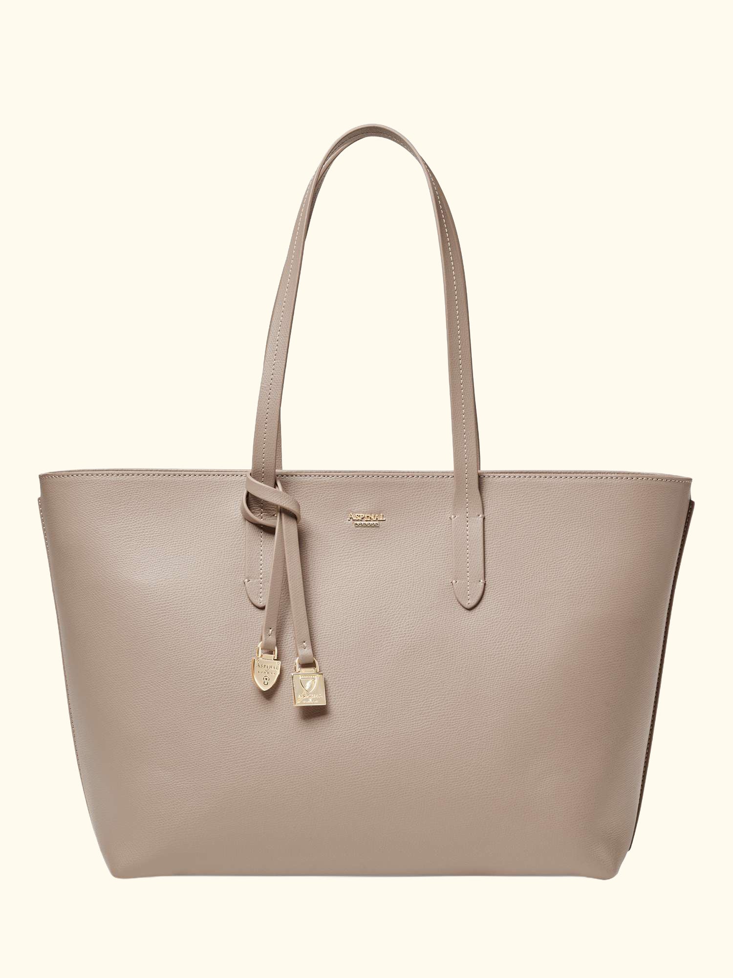 East West Leather Tote Bag
