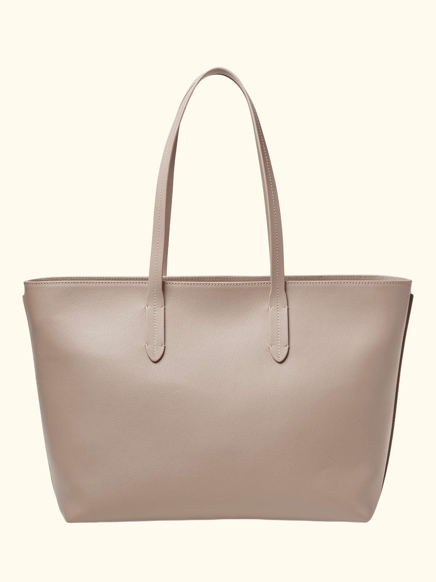 East West Leather Tote Bag