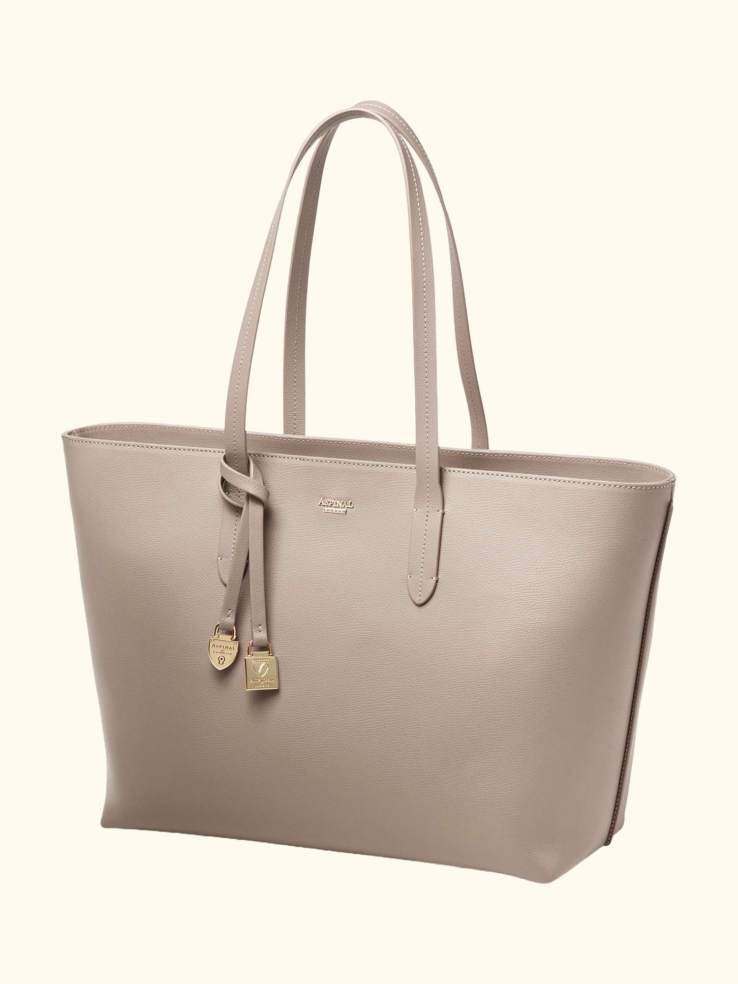 East West Leather Tote Bag