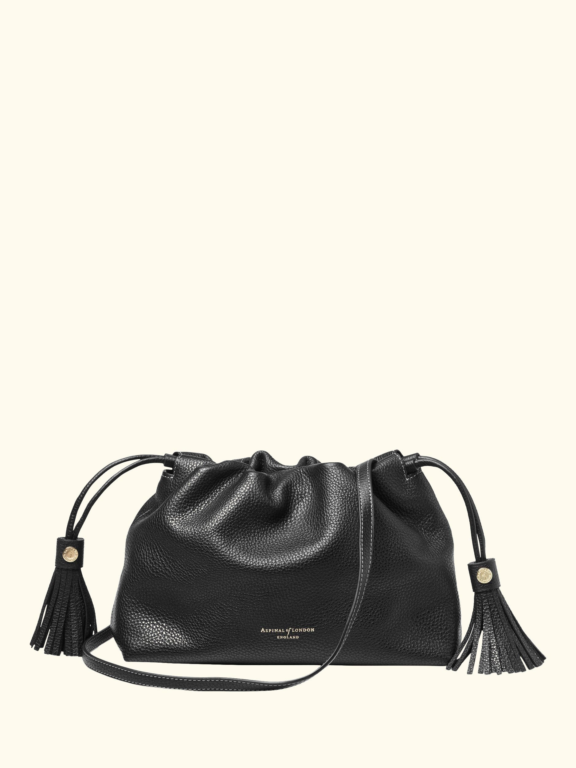 Hudson Large Leather Pouch Bag
