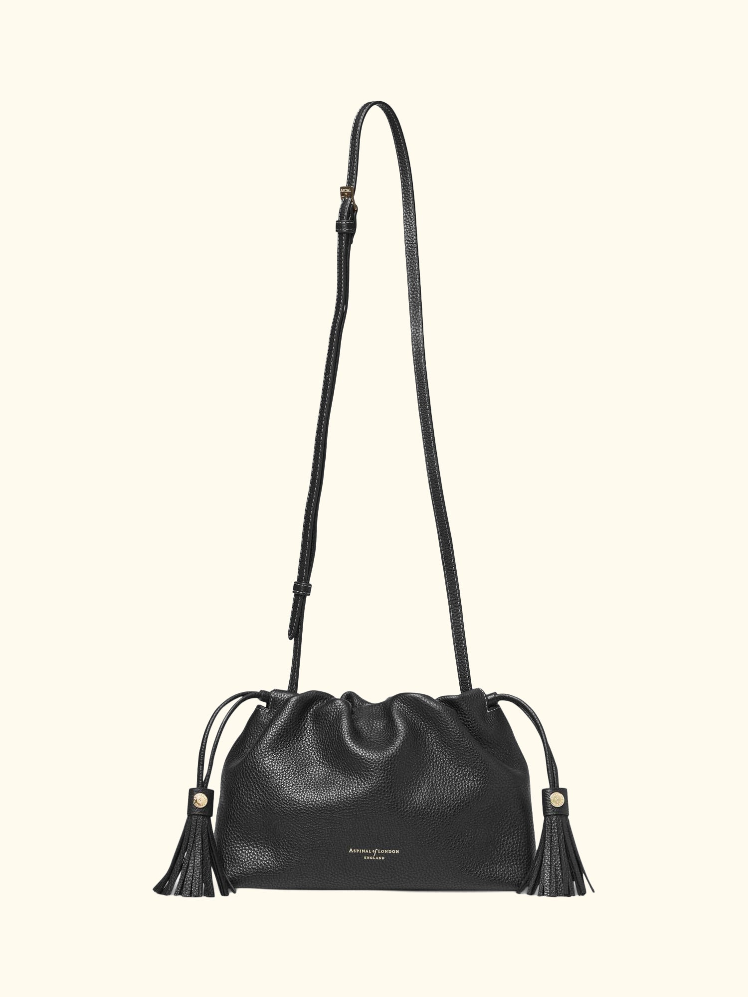 Hudson Large Leather Pouch Bag