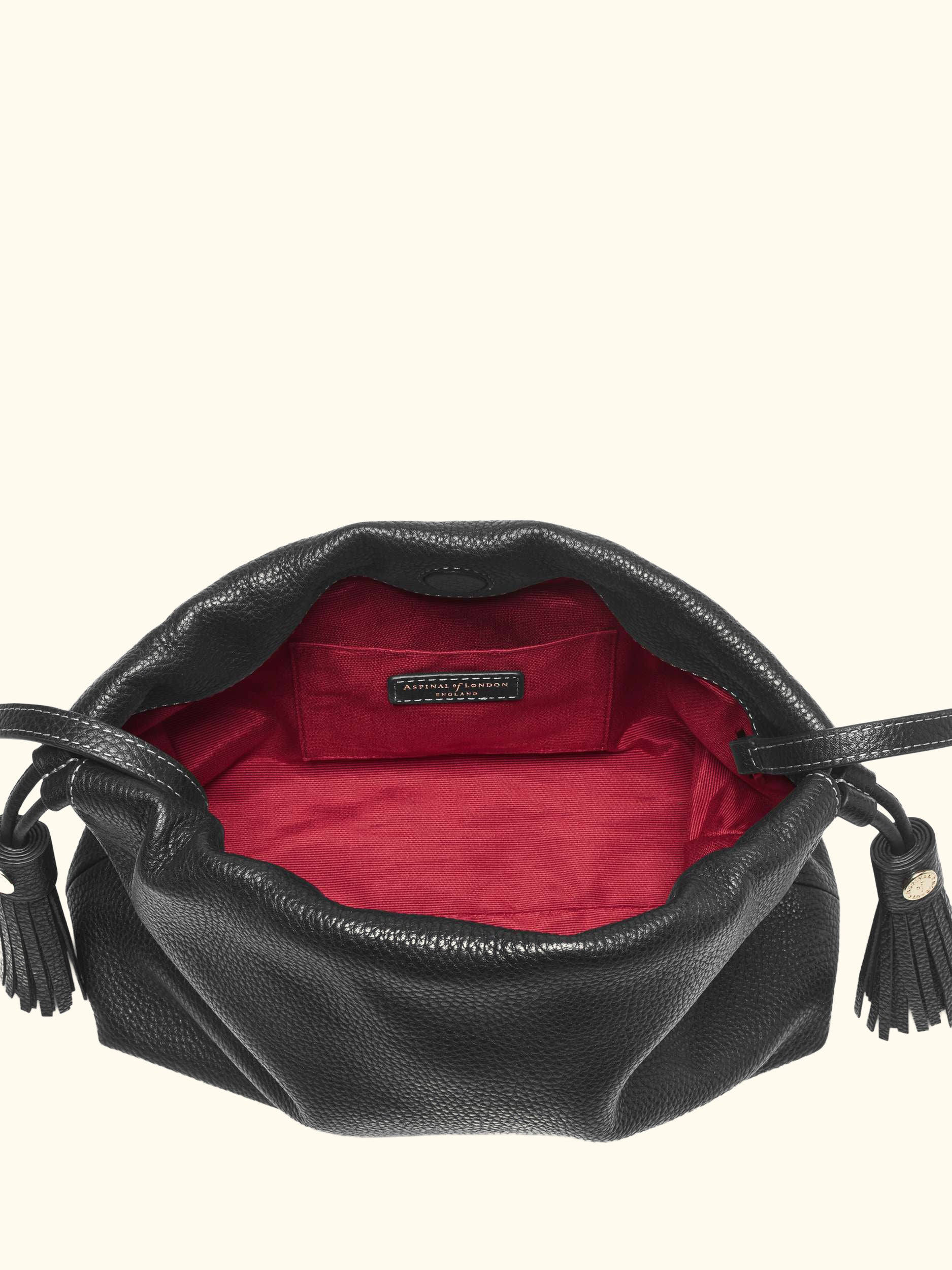 Hudson Large Leather Pouch Bag