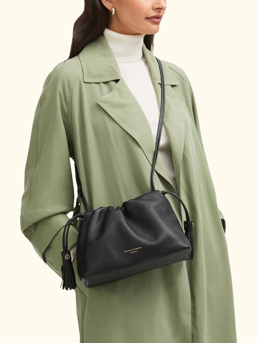 Hudson Large Leather Pouch Bag