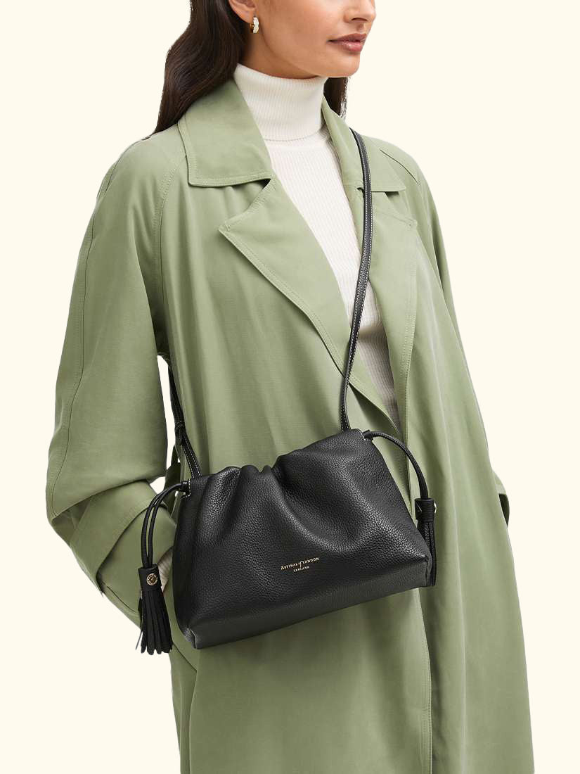 Hudson Large Leather Pouch Bag