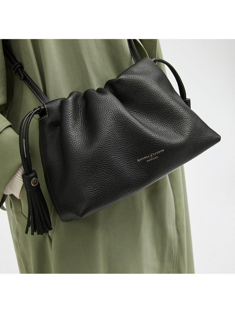Hudson Large Leather Pouch Bag