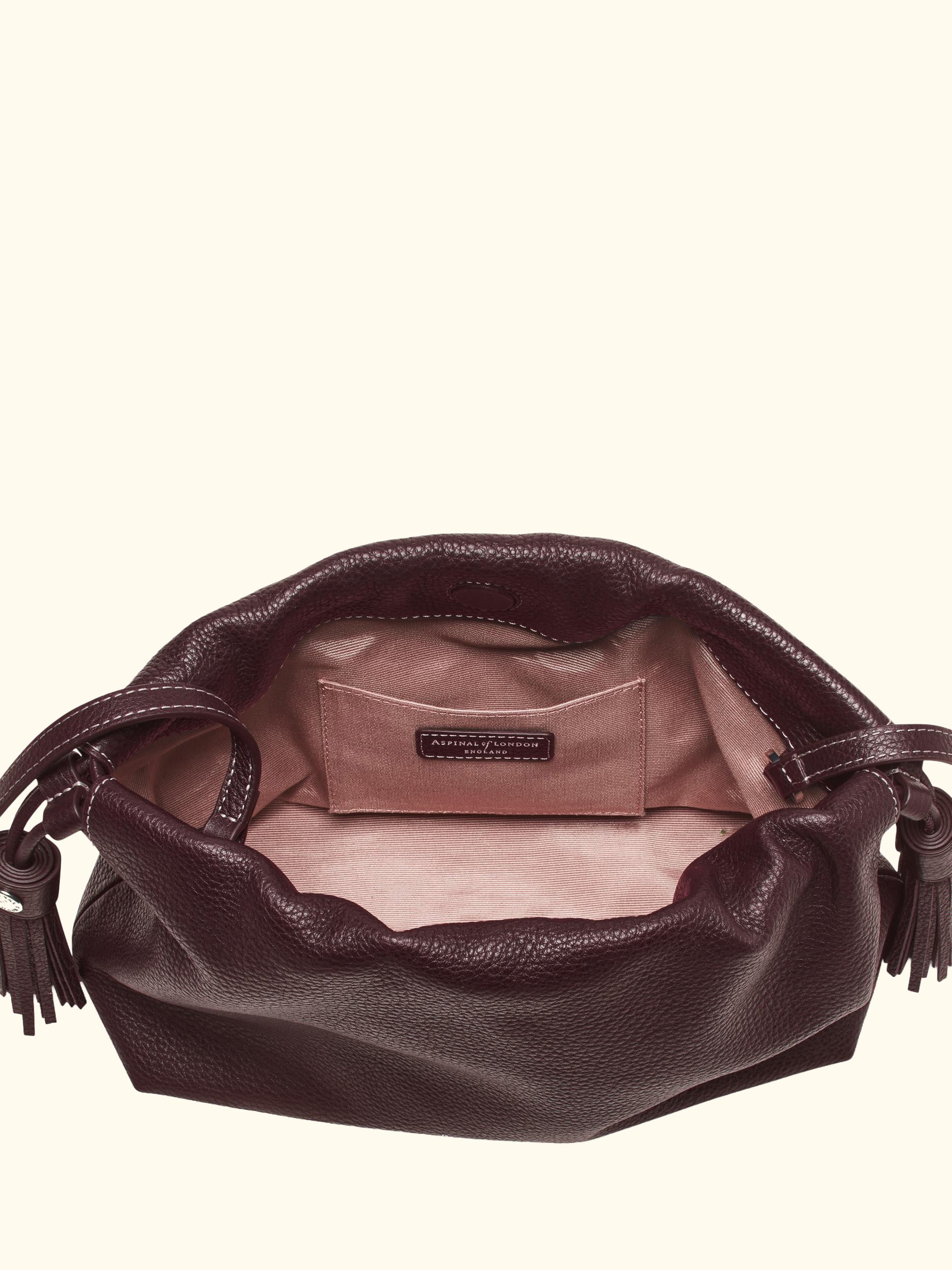 Hudson Large Leather Pouch Bag
