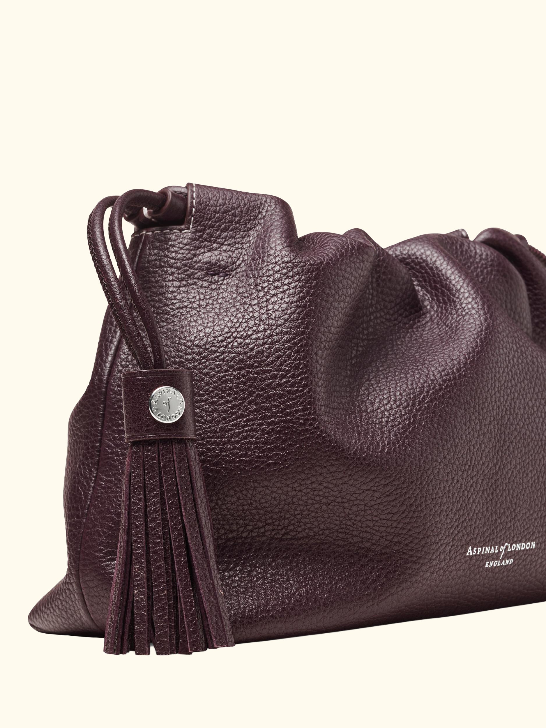 Hudson Large Leather Pouch Bag