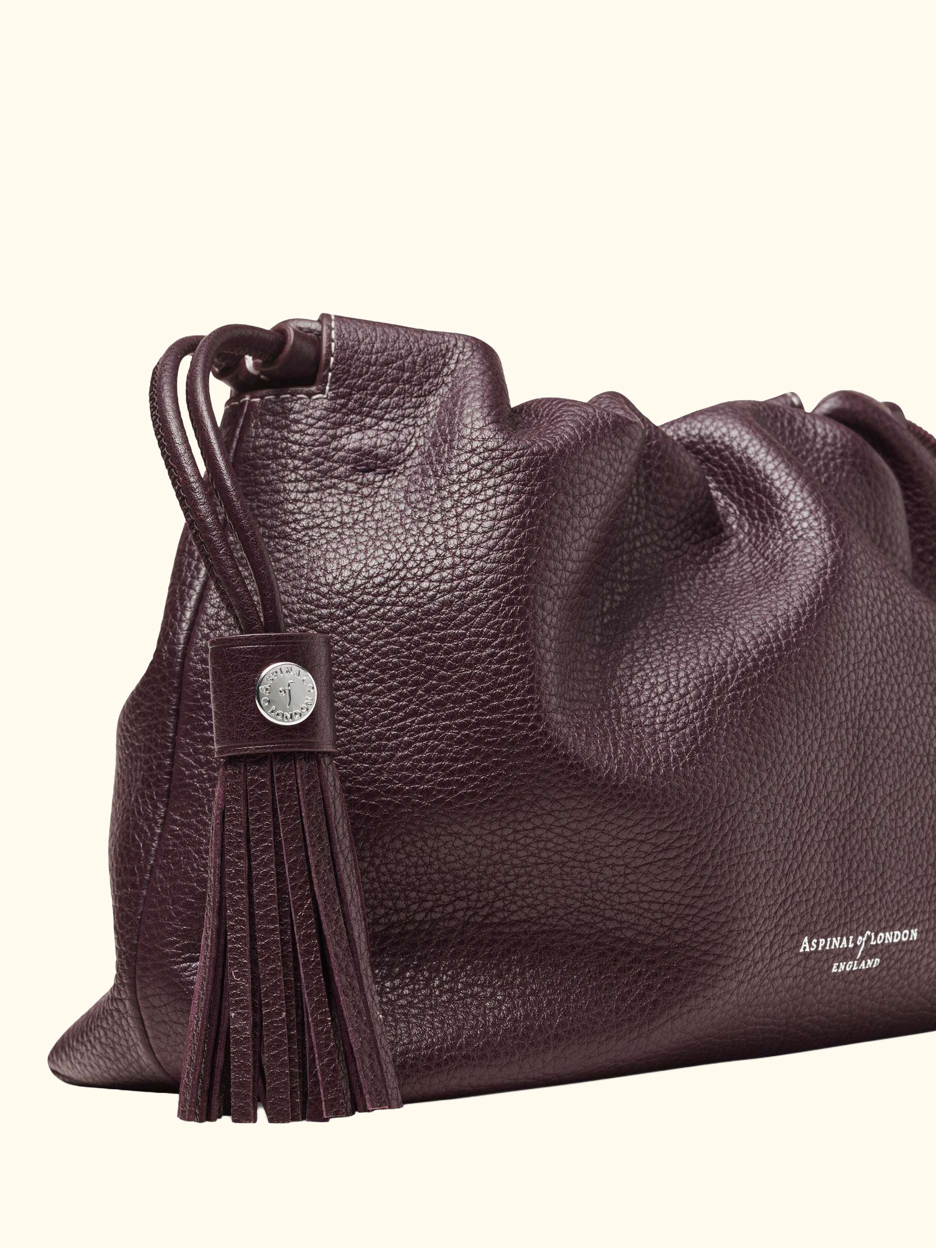 Hudson Large Leather Pouch Bag