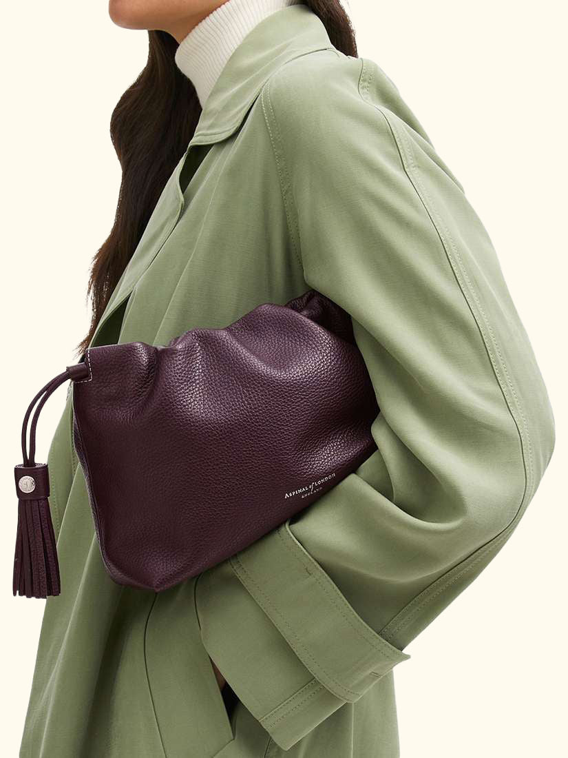 Hudson Large Leather Pouch Bag