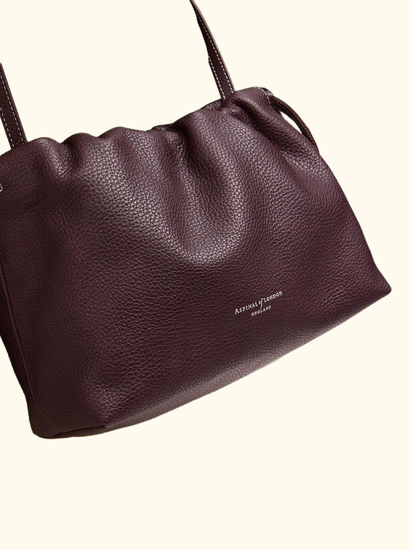 Hudson Large Leather Pouch Bag