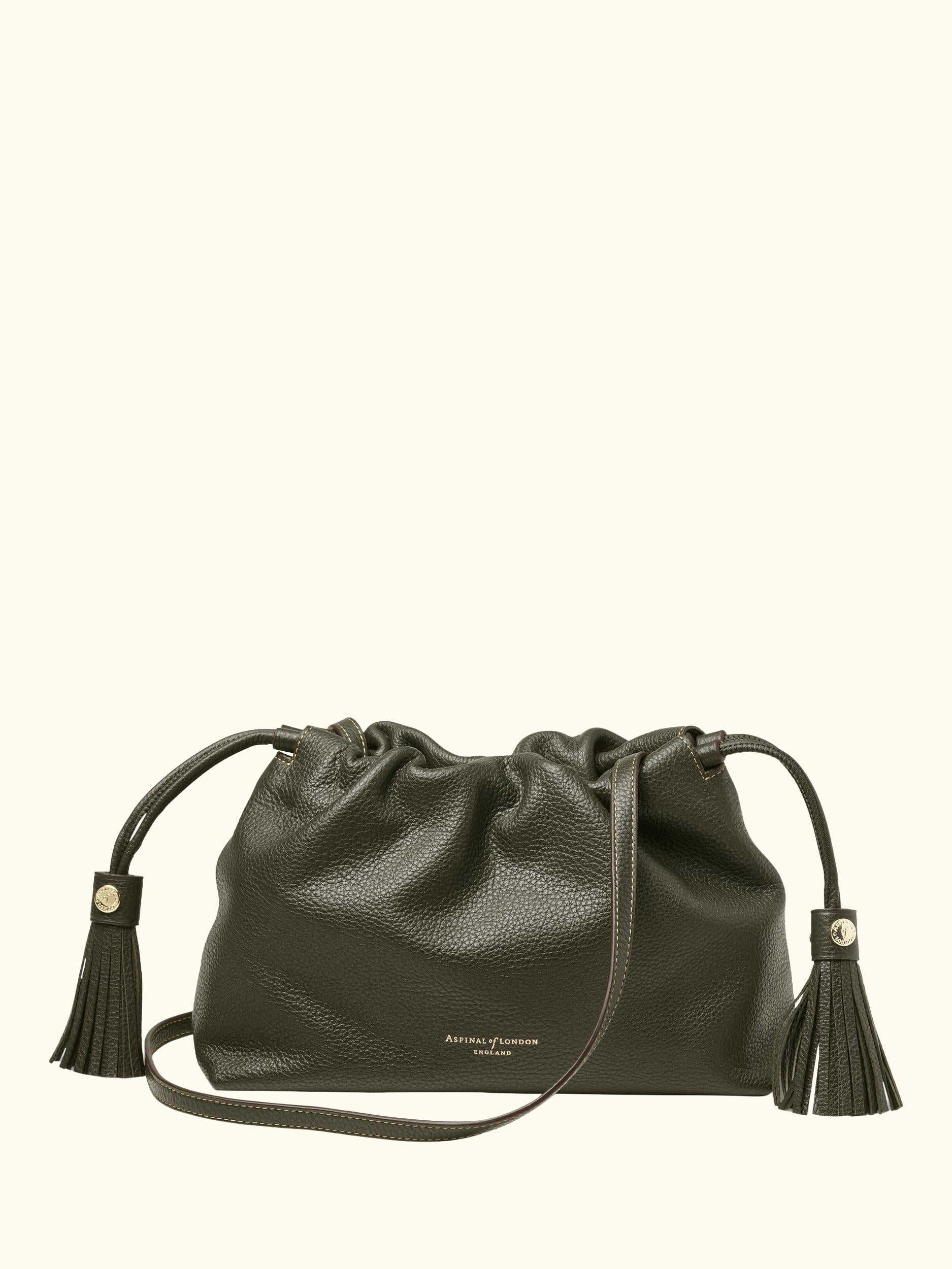Hudson Large Leather Pouch Bag