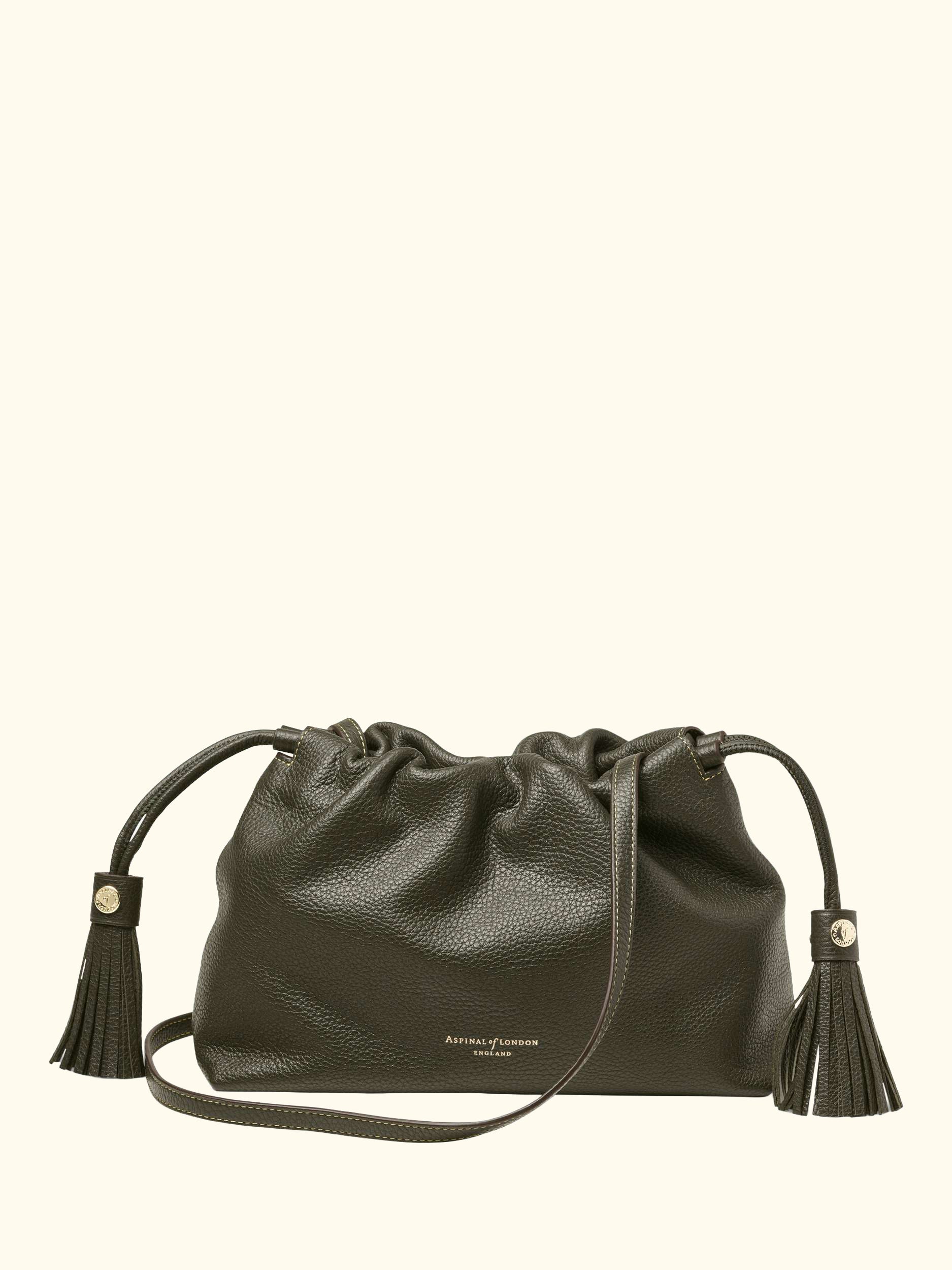 Hudson Large Leather Pouch Bag