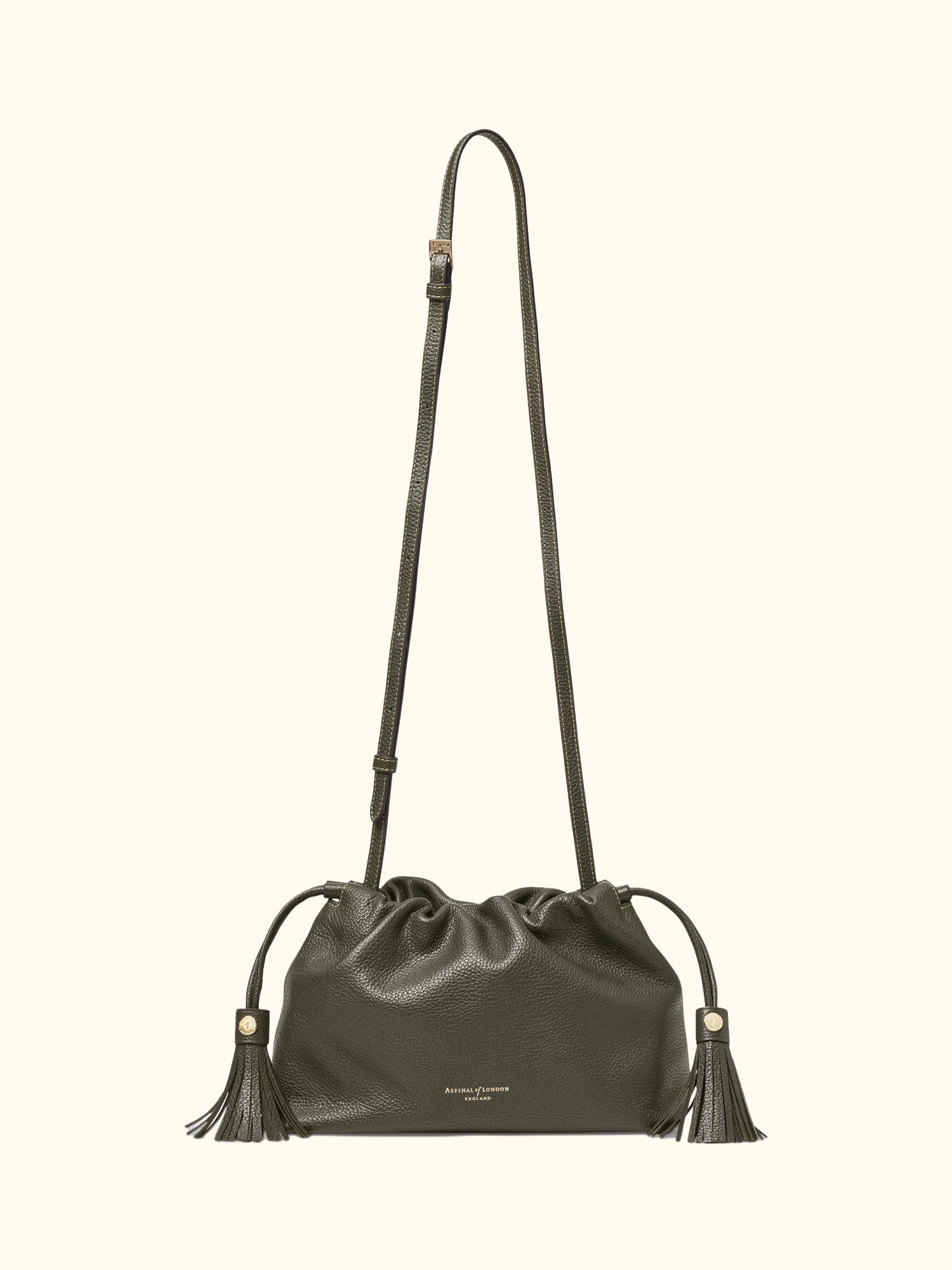 Hudson Large Leather Pouch Bag