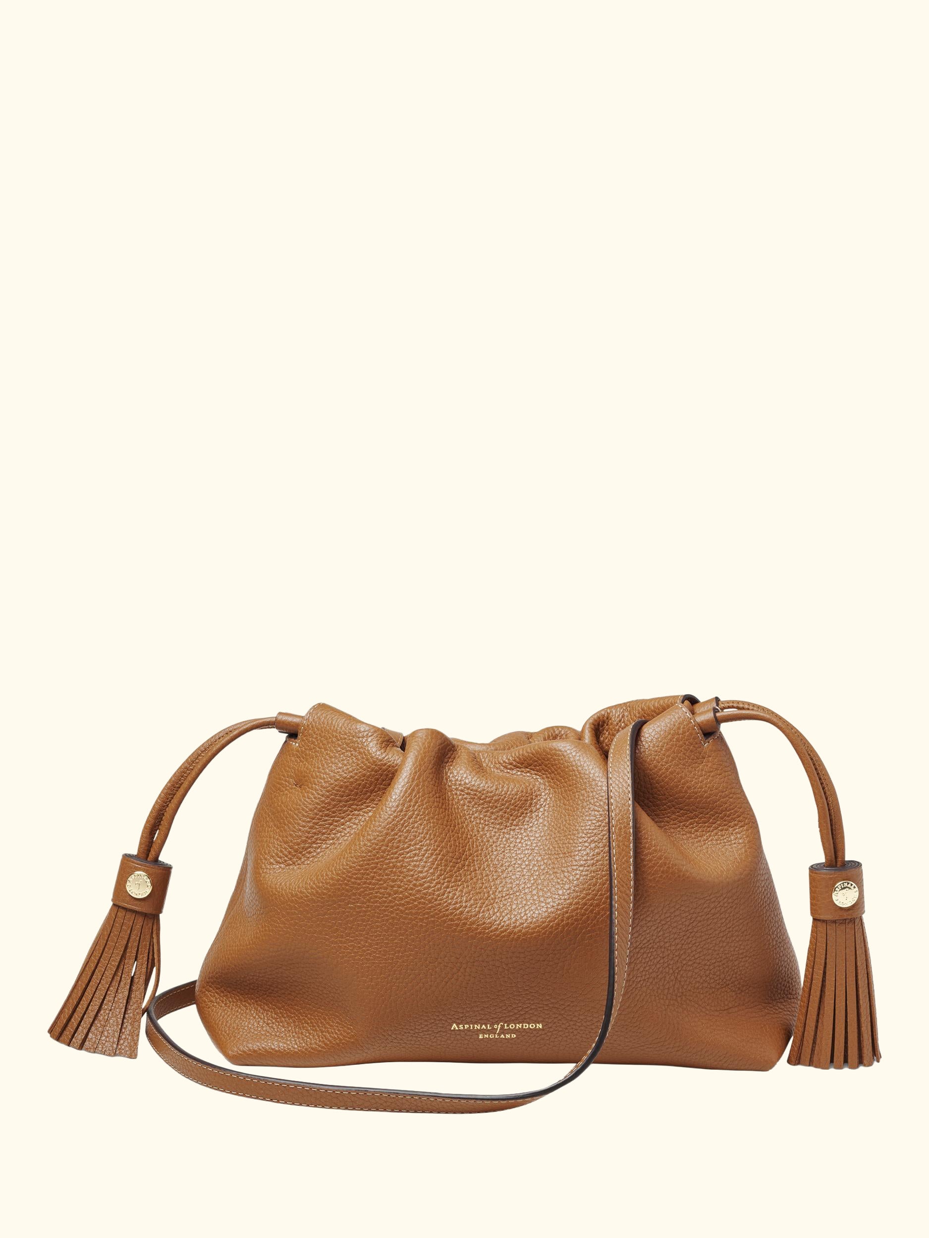 Hudson Large Leather Pouch Bag