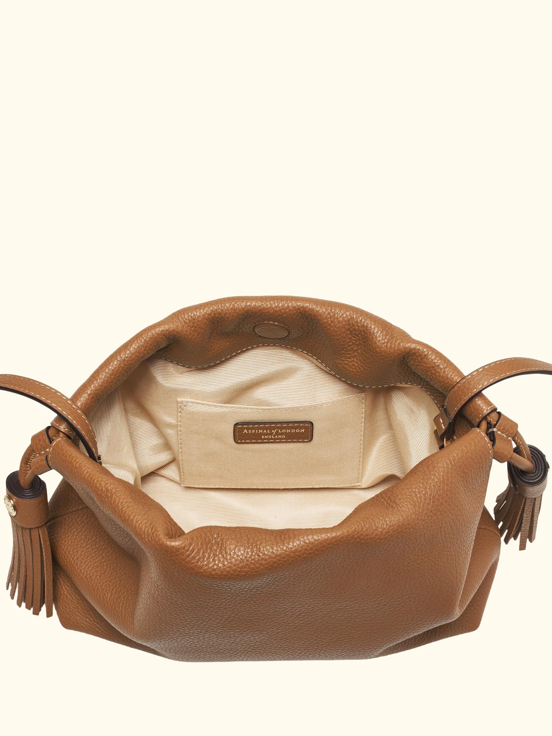 Hudson Large Leather Pouch Bag