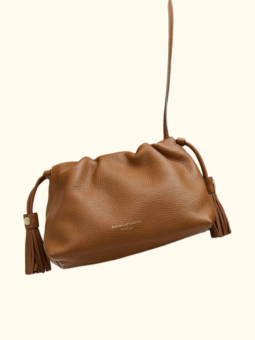 Hudson Large Leather Pouch Bag