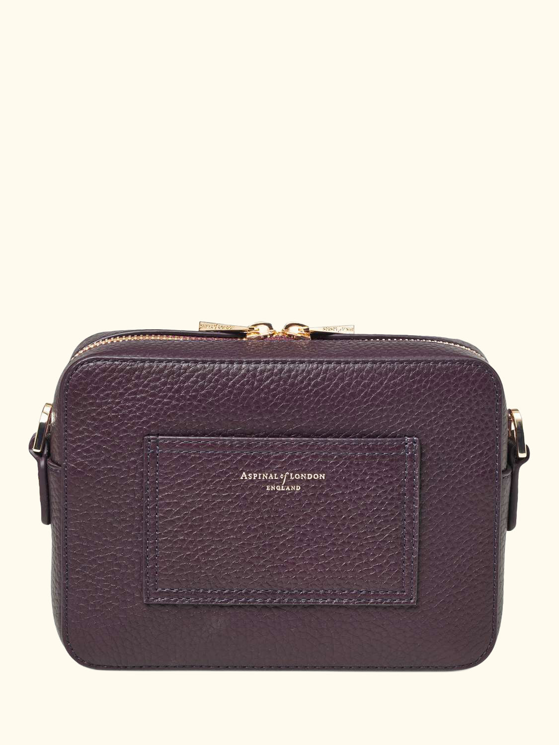 Leather Crossbody Camera Bag, Fig