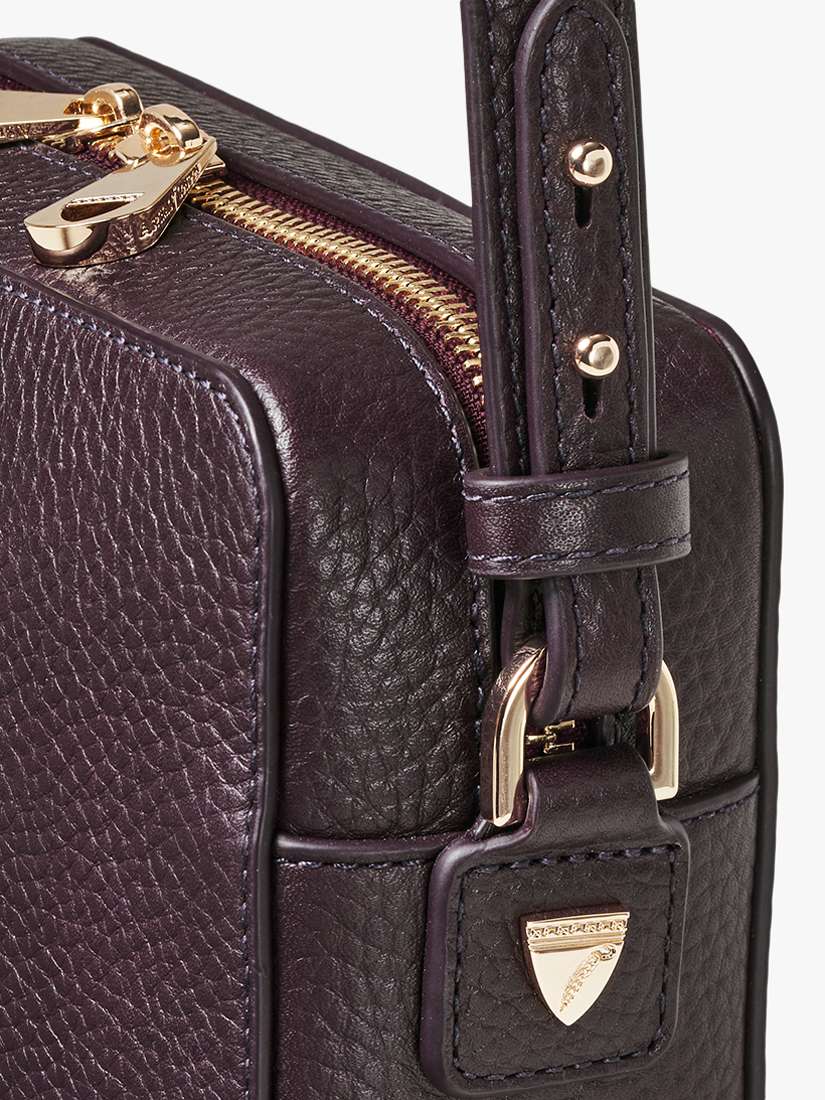 Leather Crossbody Camera Bag, Fig