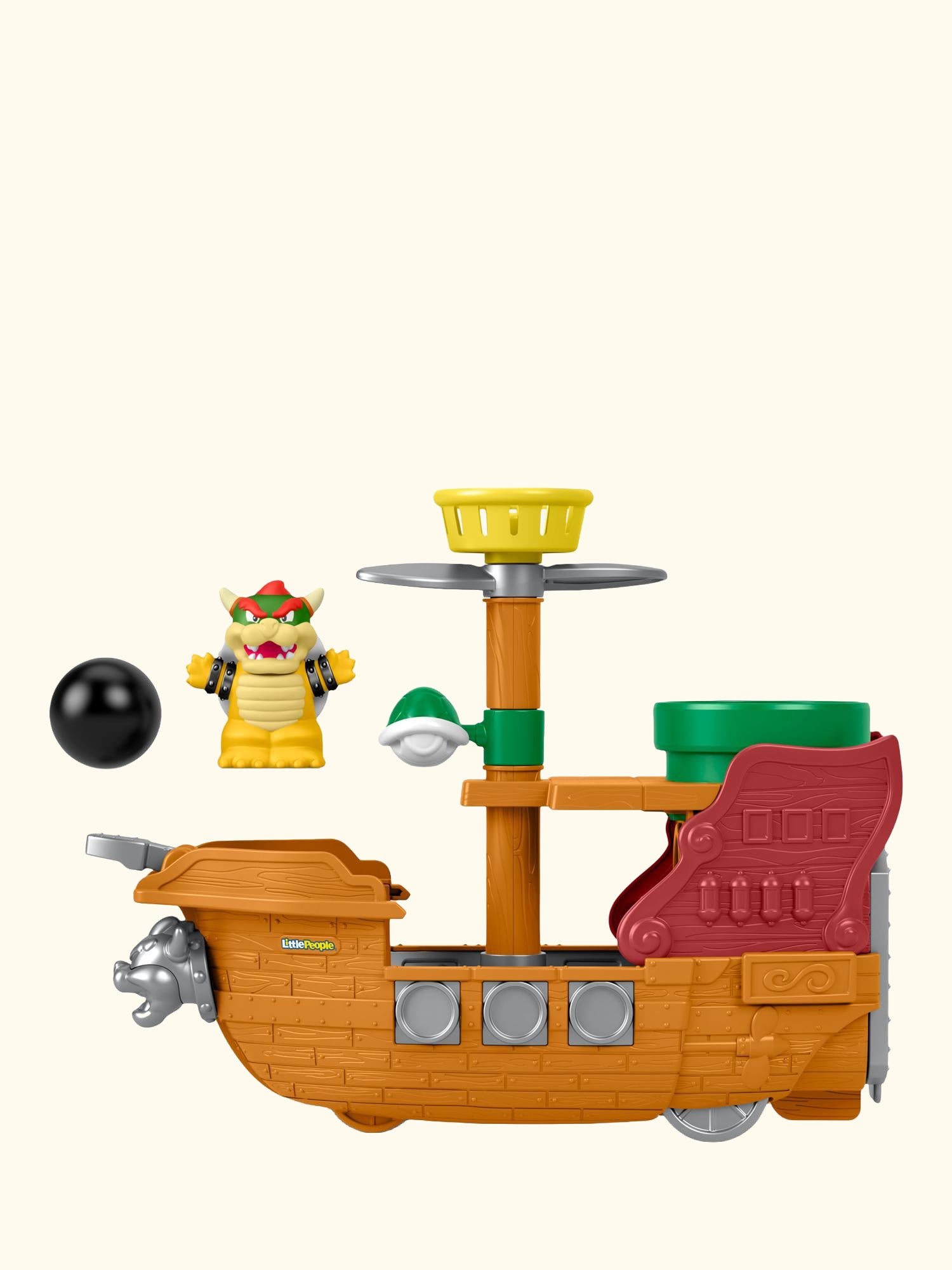 Little People Super Mario My Mario Bowser's Airship Playset